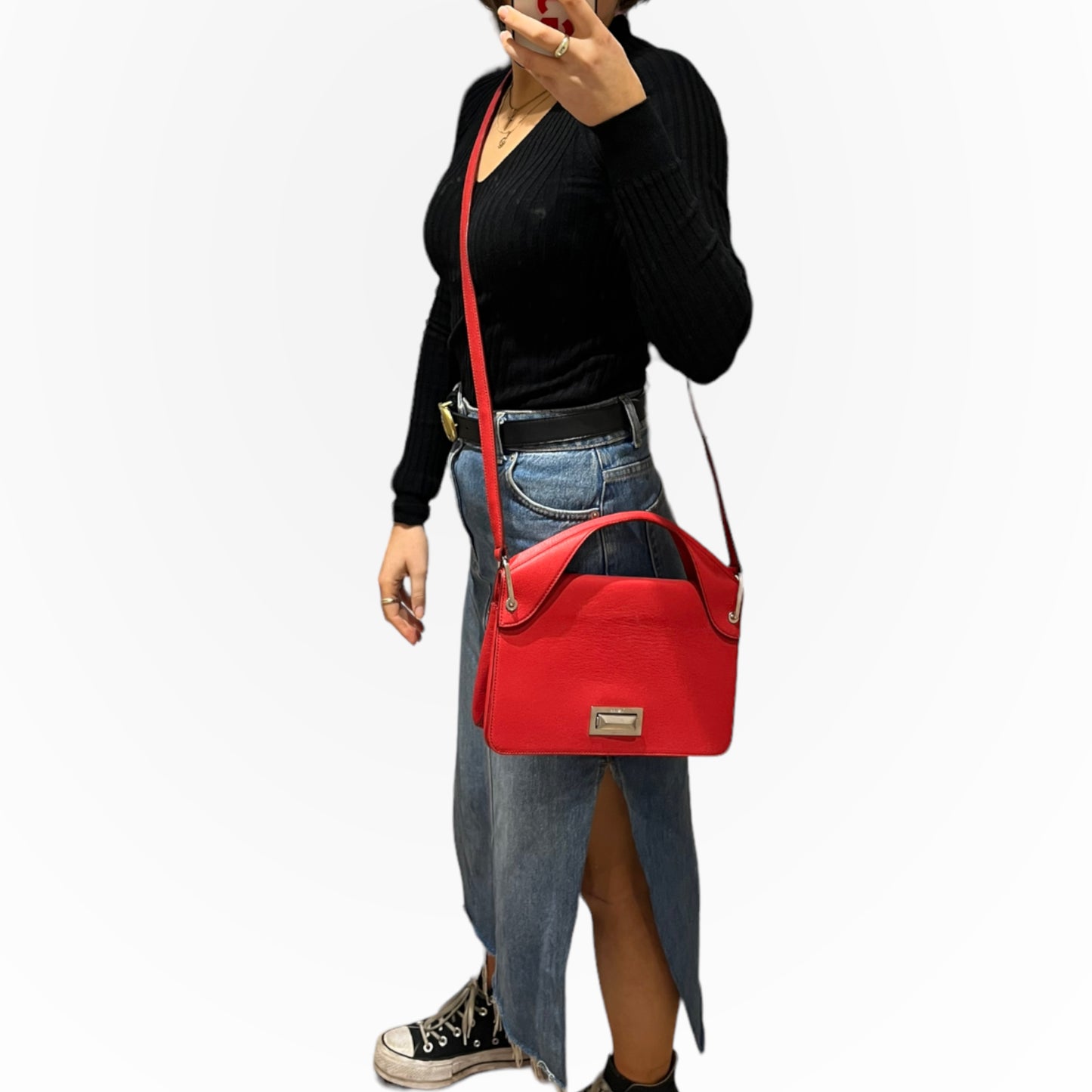 Max Mara Red Crossbody Bag