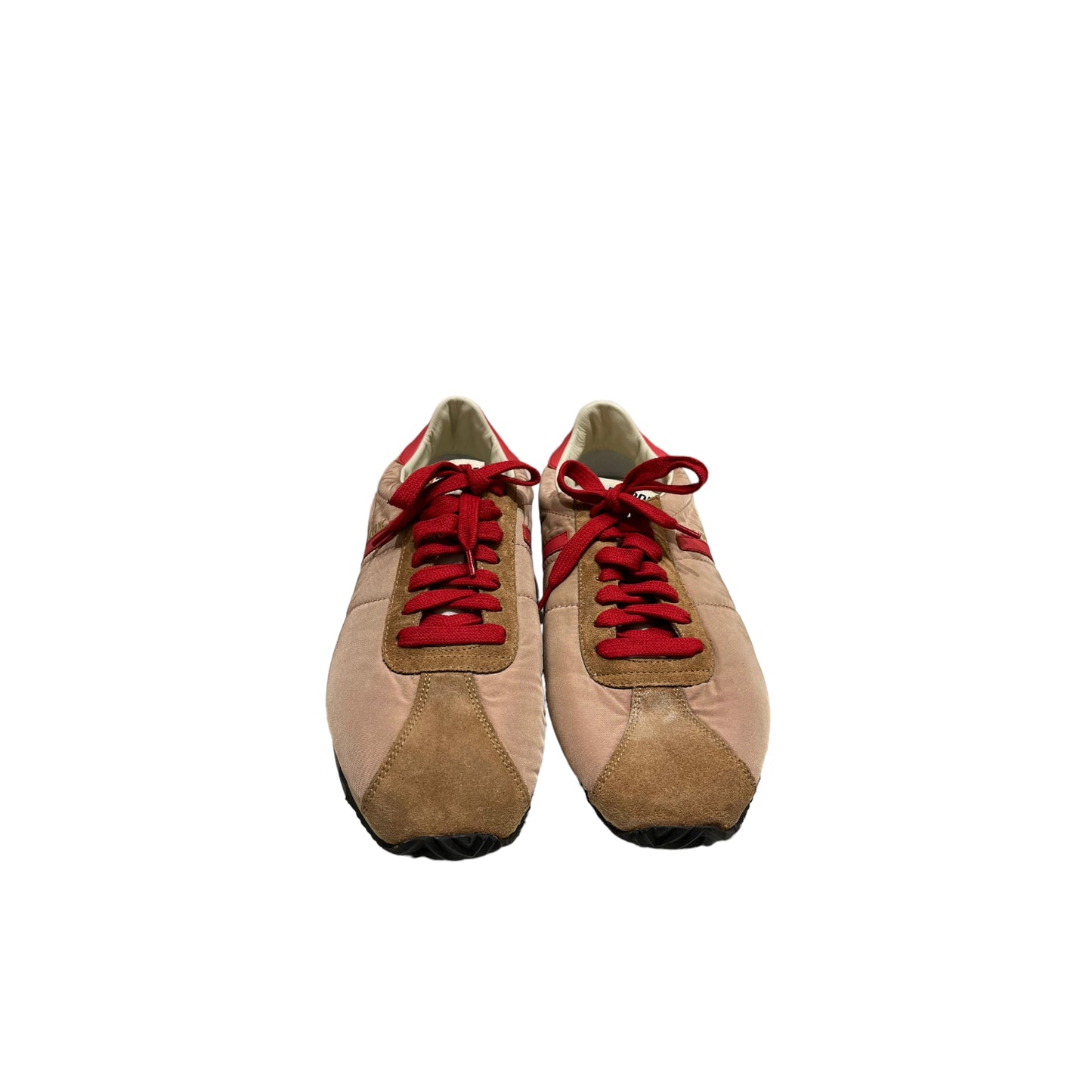 NEW Re/Done Tan and Red Trainers
