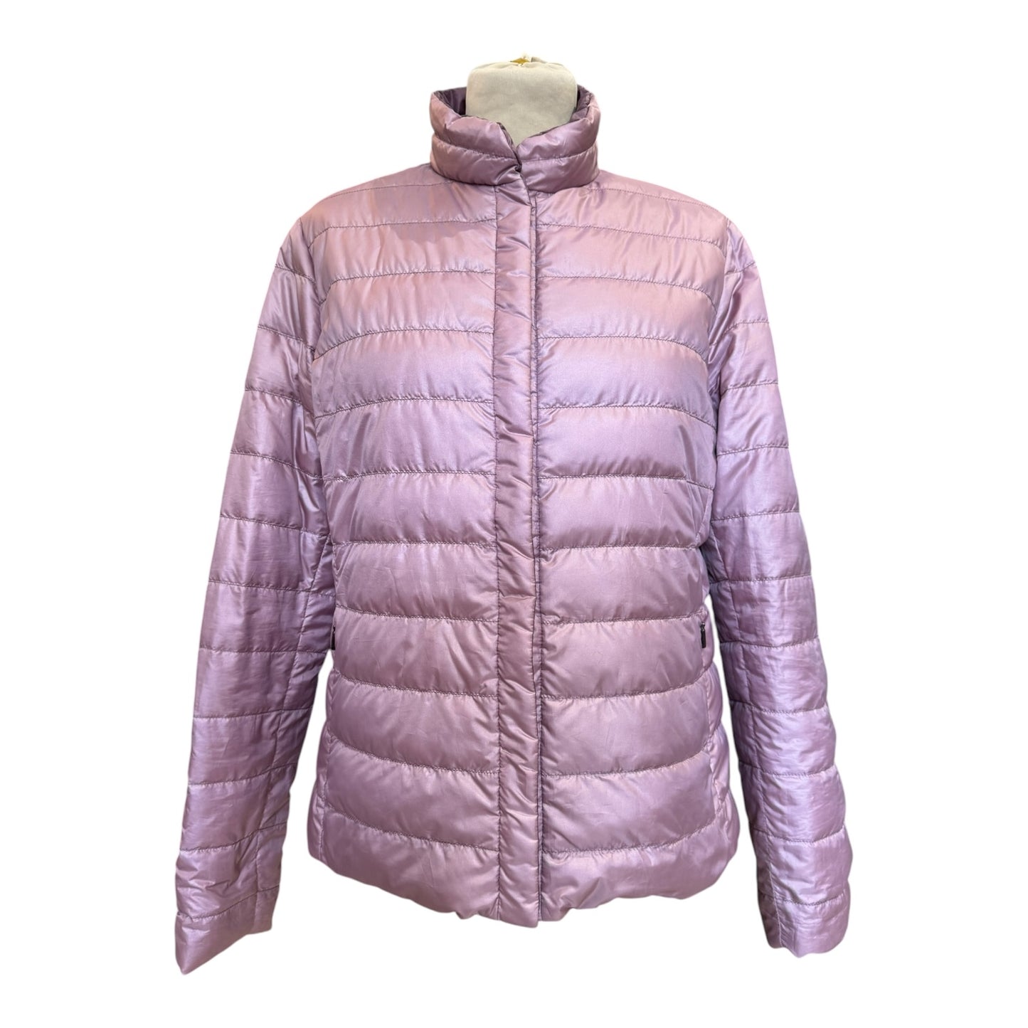 Weekend Max Mara Pink/Mauve Reversible Quilted Jacket - 12