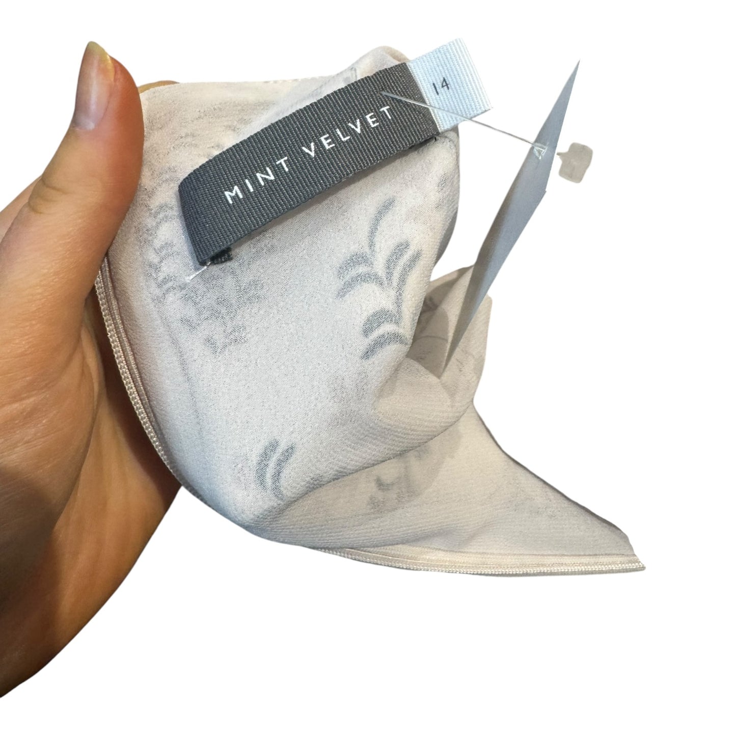 Mint Velvet Yola Cream Dress - 14