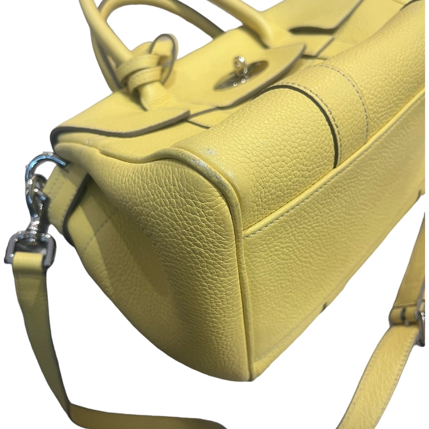 Mulberry Small Yellow Bayswater