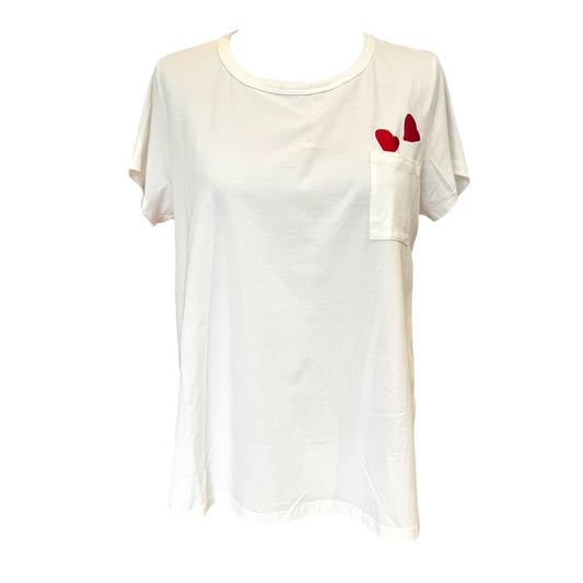 Weill Heart Motif T Shirt - 12 - NEW
