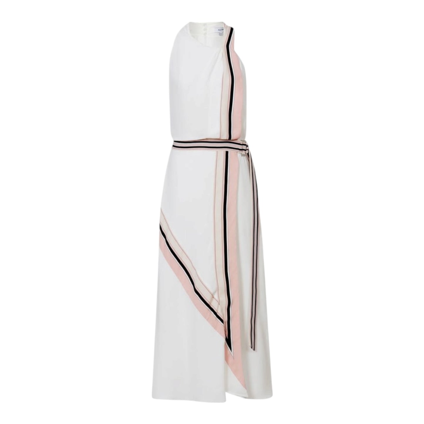 Reiss Iris Striped Halter Midi Dress - 4/6