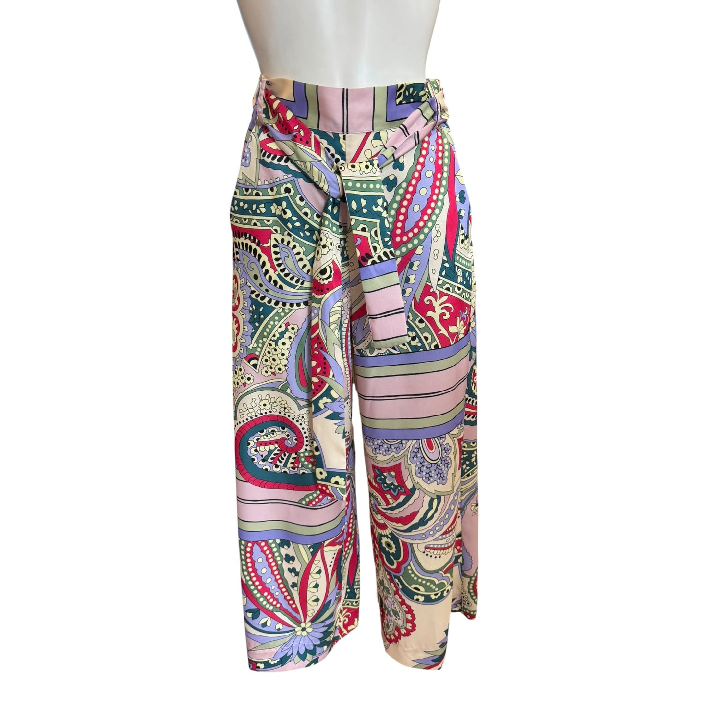 Liu Jo Printed Wide Leg Trousers - 6/8