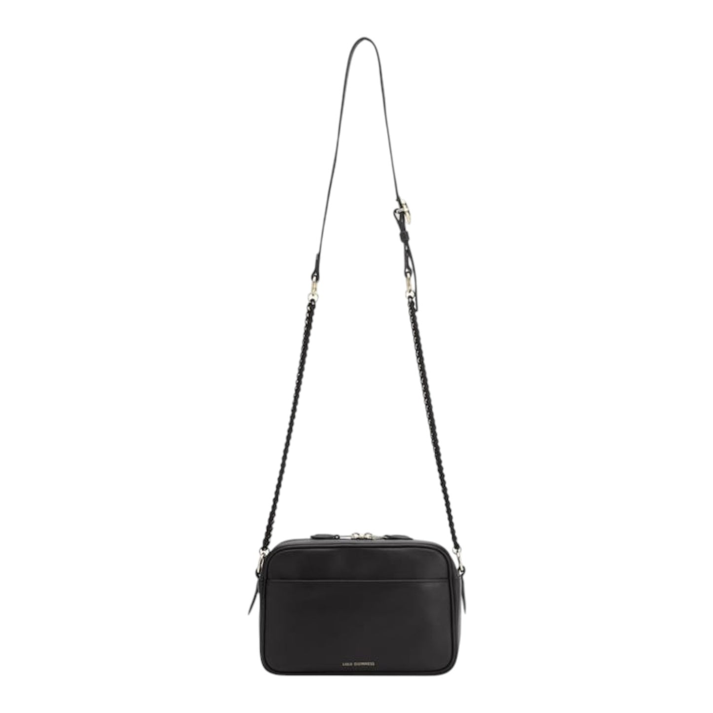 Lulu Guinness Black Small Lip Ripple Bella Bag - NEW
