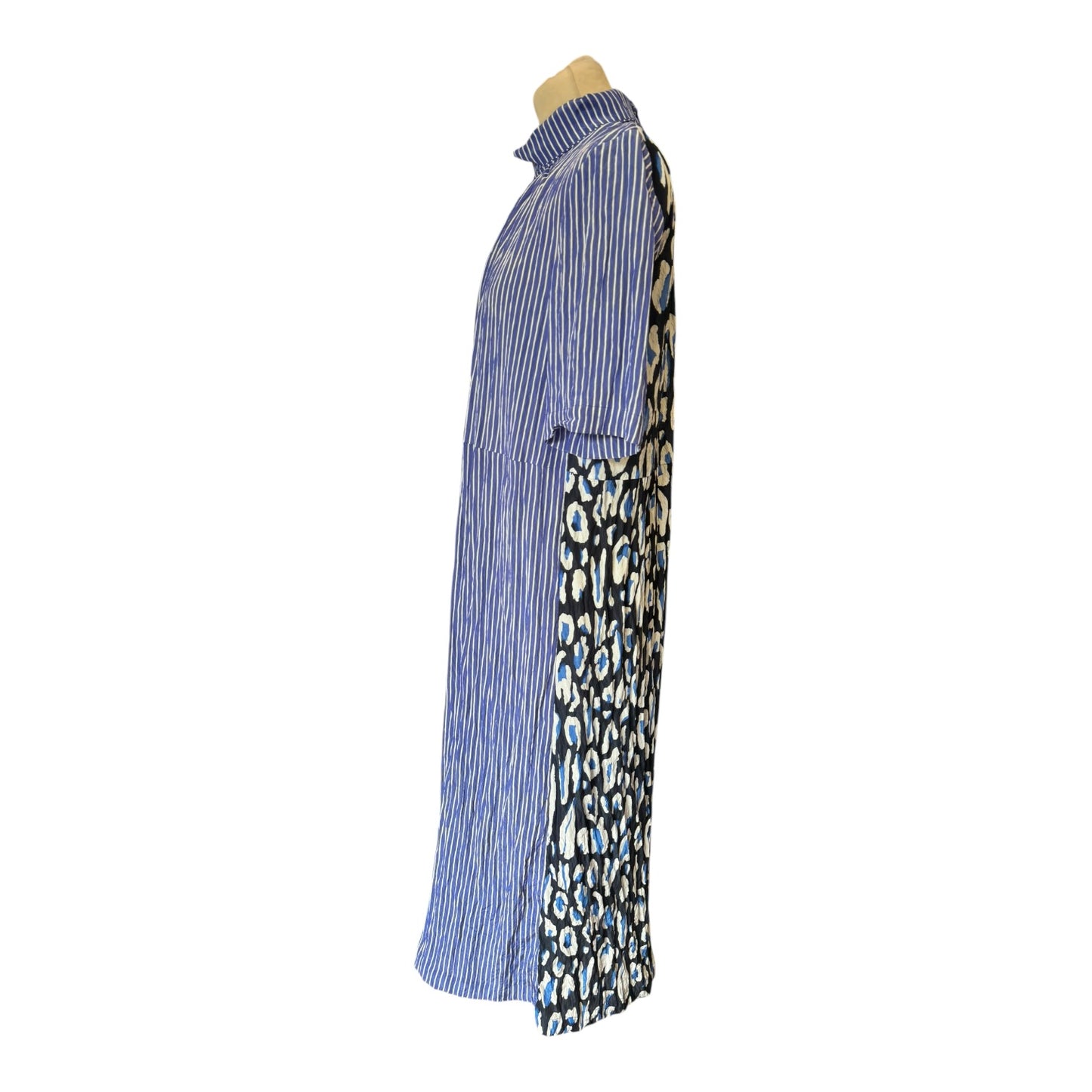 Baum und Pferdgarten Blue Stripe Leo Midi Dress - 10