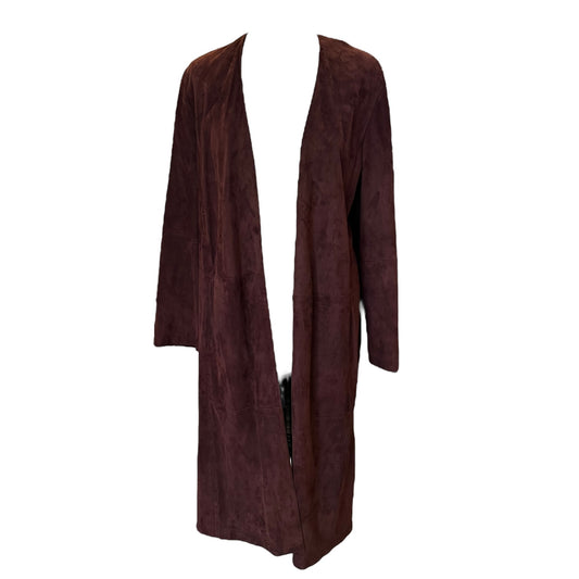 Sport Max Brown Suede Coat - 8