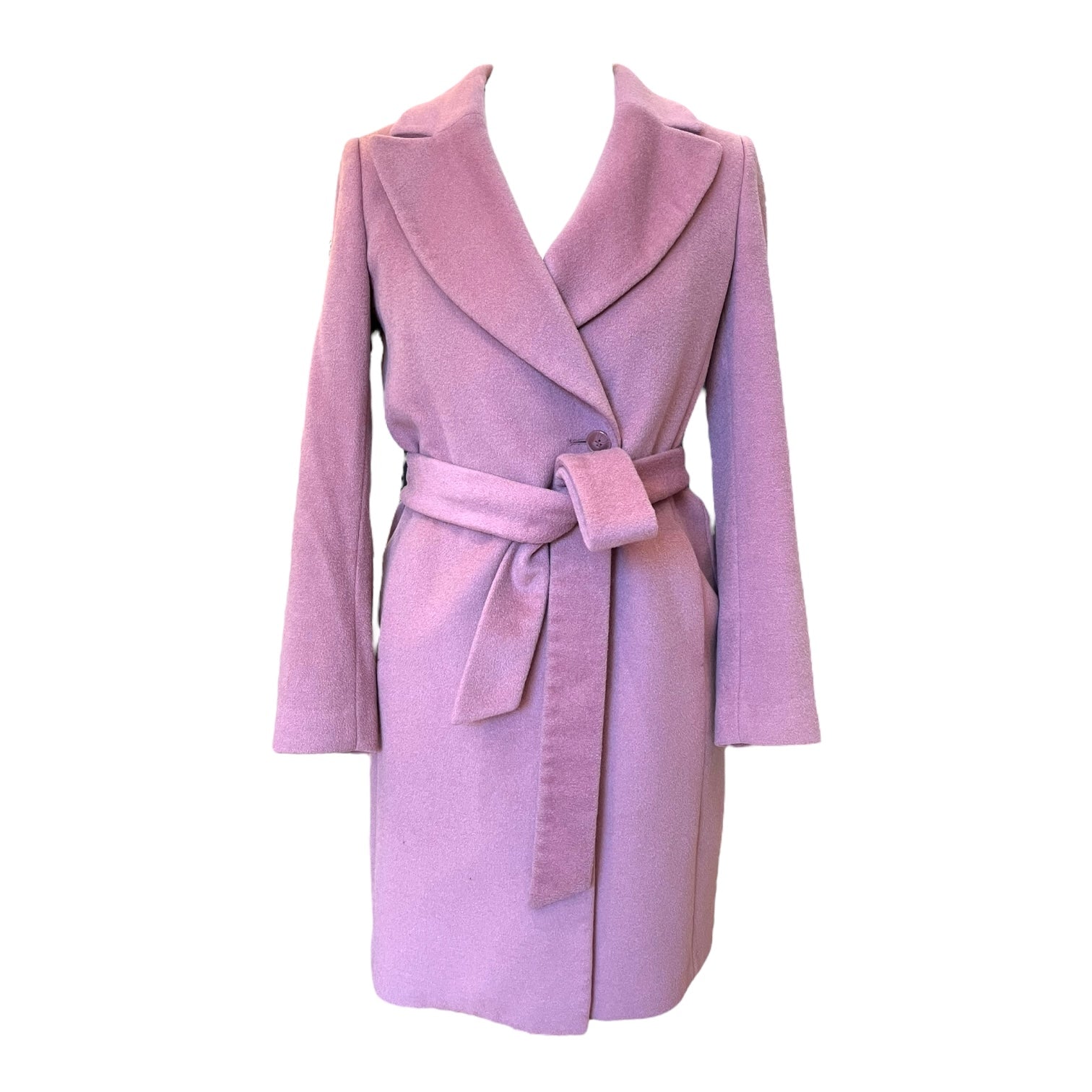 Reiss Pink Wool Coat Deja Vu Belfast