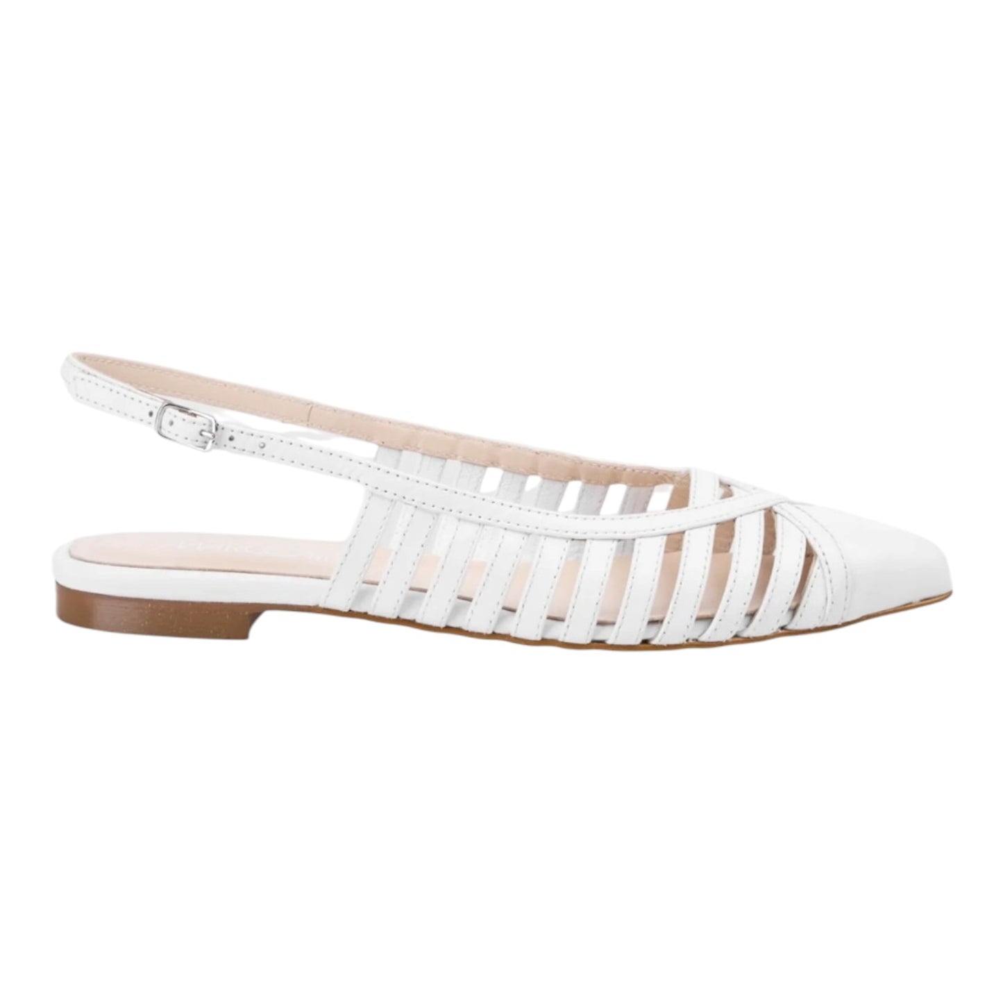 Marc Cain Rethink Together Flat Slingbacks - 37/4 - NEW