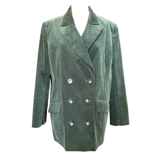 Wyse Green Cord Blazer - 14/16