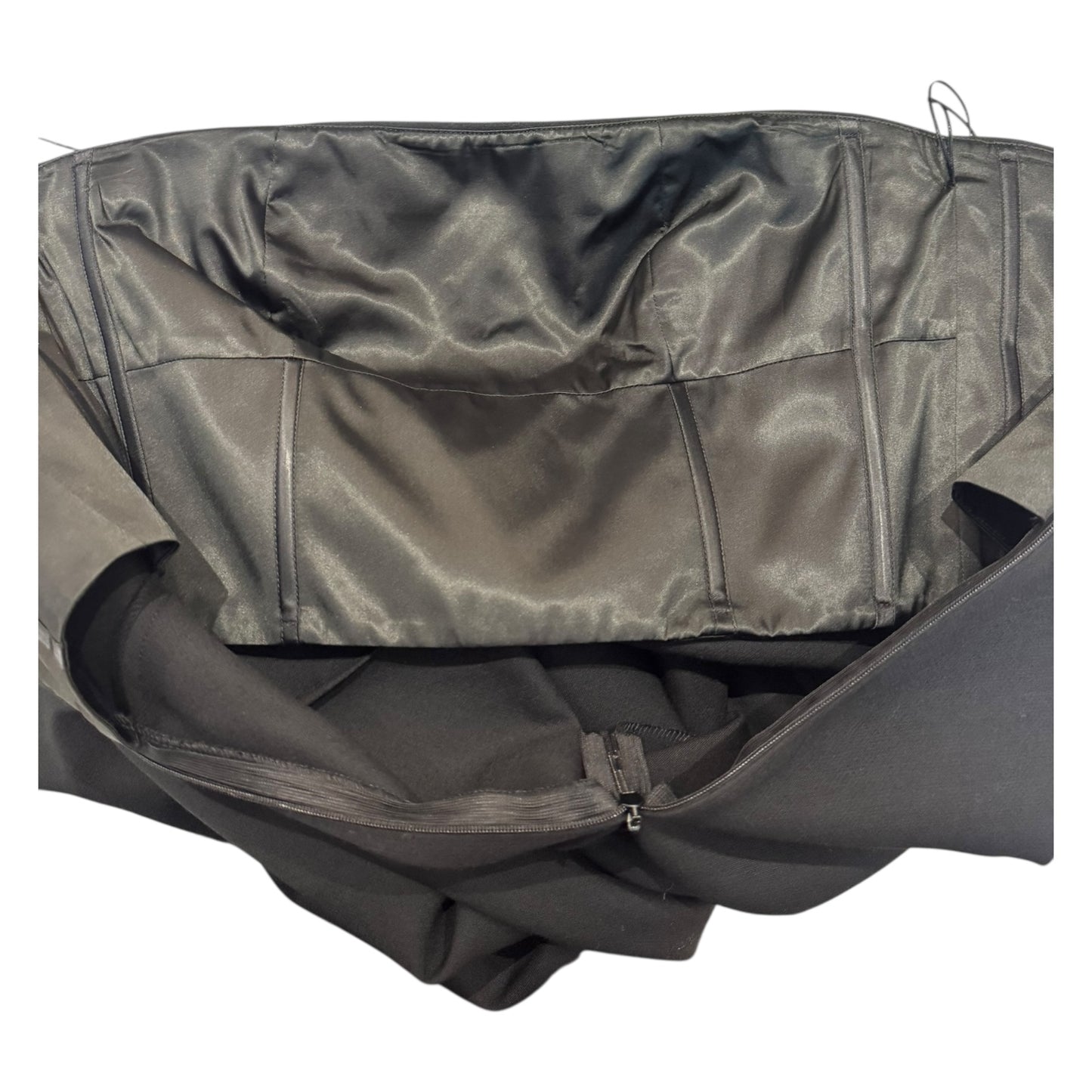 Max Mara Black Virgin Wool Strapless Cocktail Dress - 10