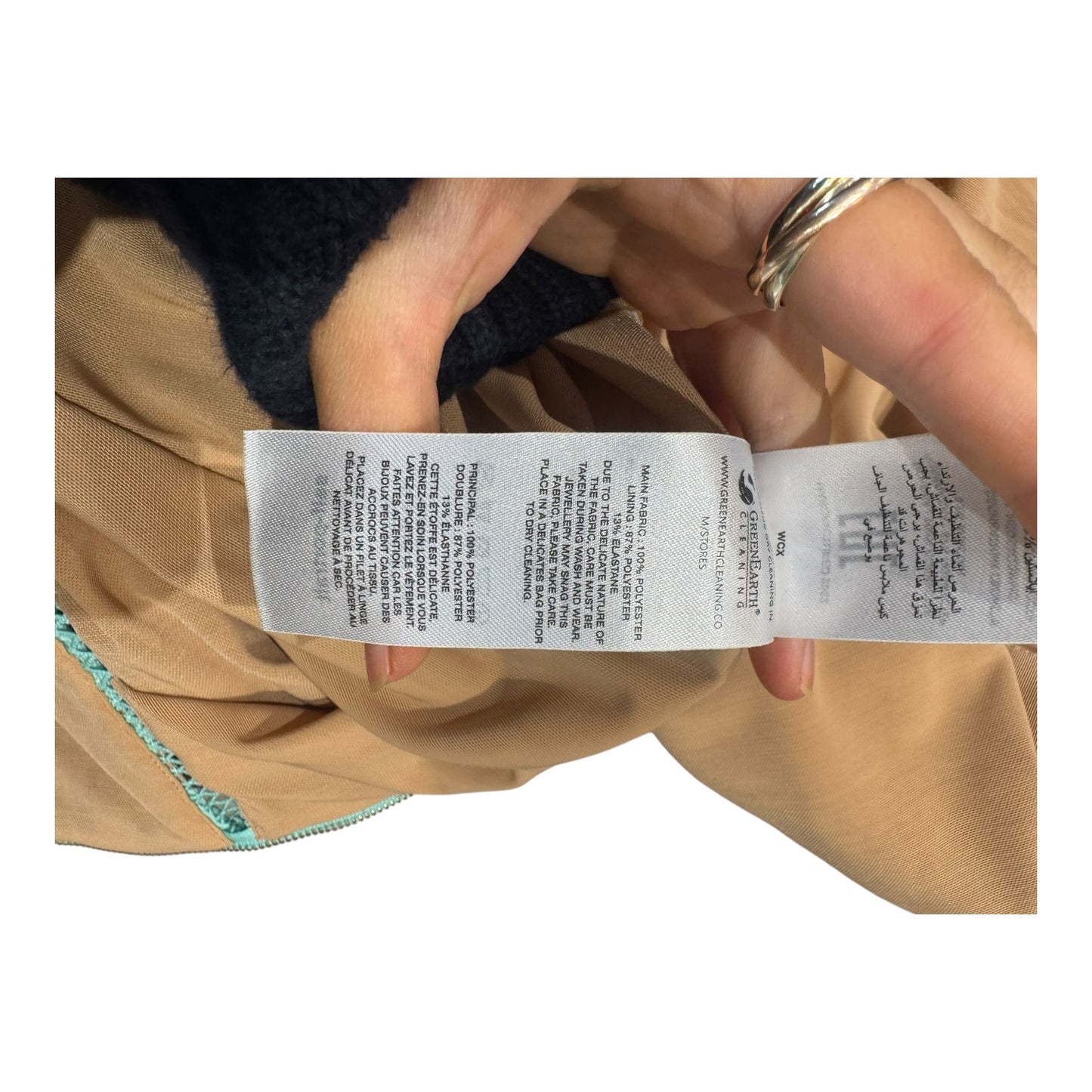 Self Portrait Aqua Azalea Midi Dress - 6