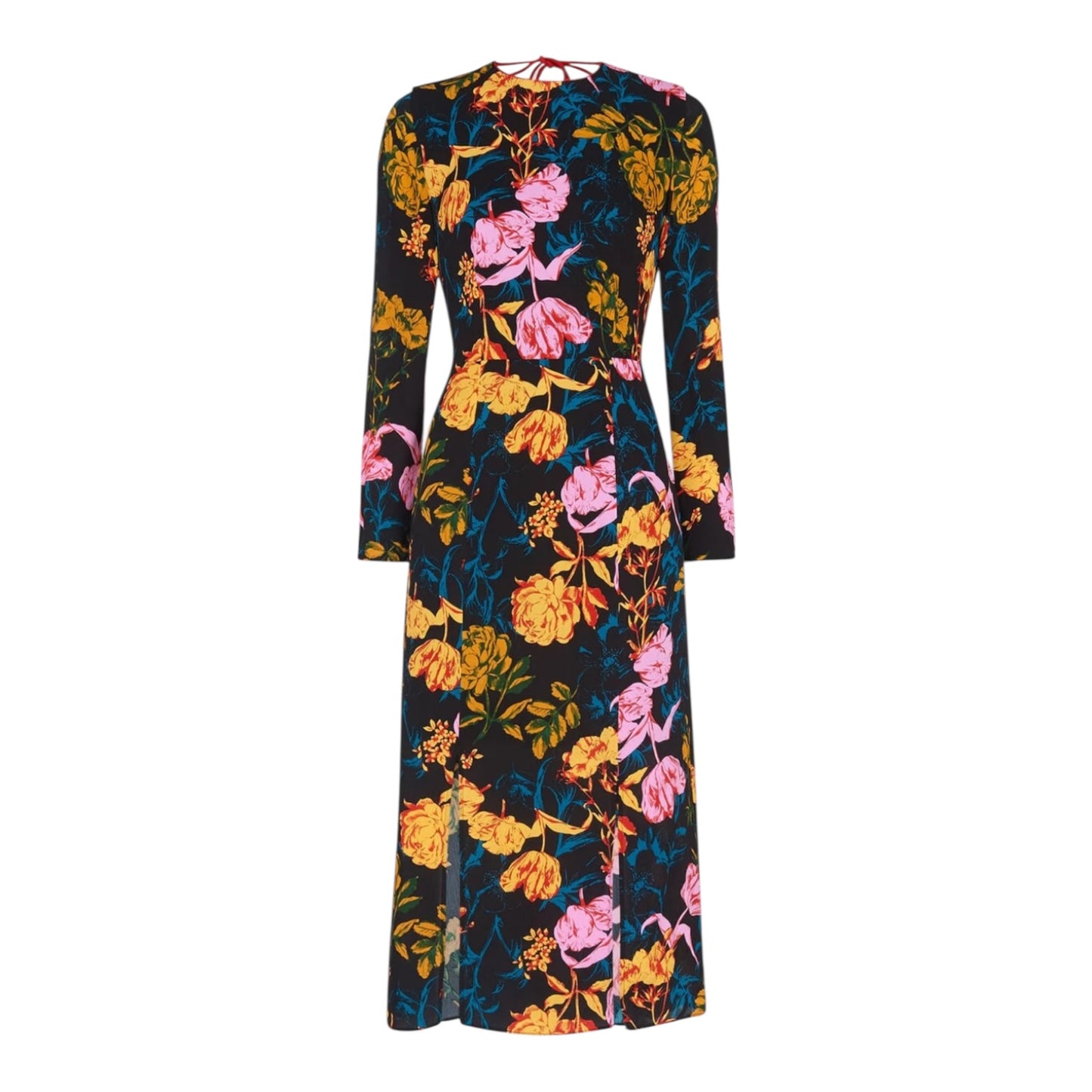 Whistles Multicolour Digital Bloom Bella Dress - 14 - NEW