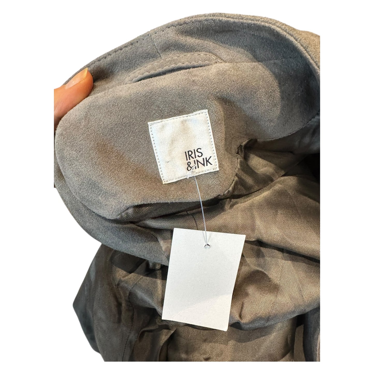 Iris & Ink Grey Suede Jacket - 12