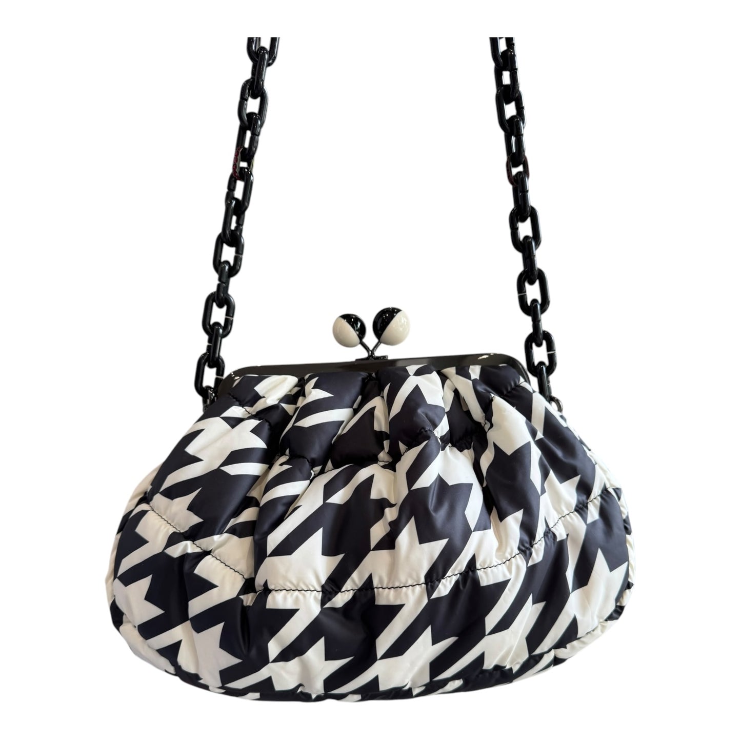 Weekend Max Mara Pasticcino Houndstooth Bag