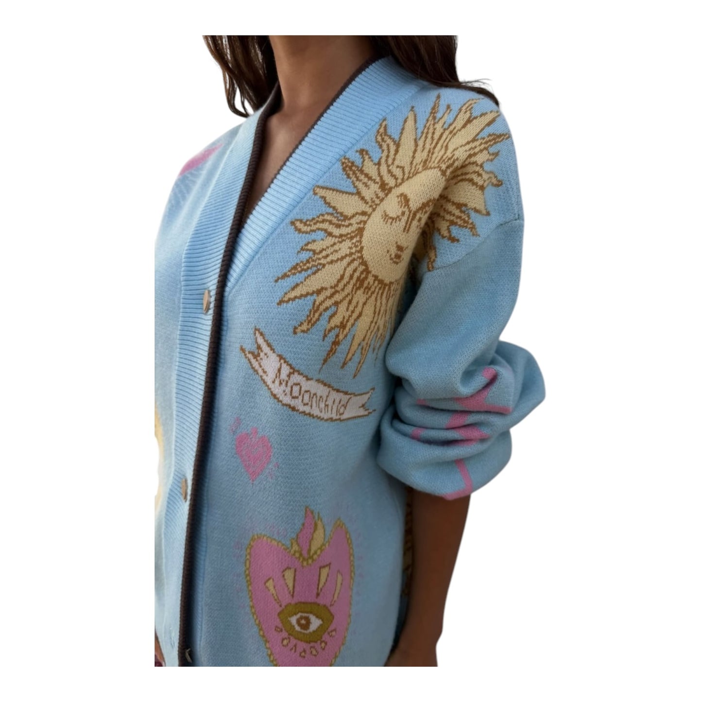Never Fully Dressed Blue Blue Mystical Cardigan - 8/10