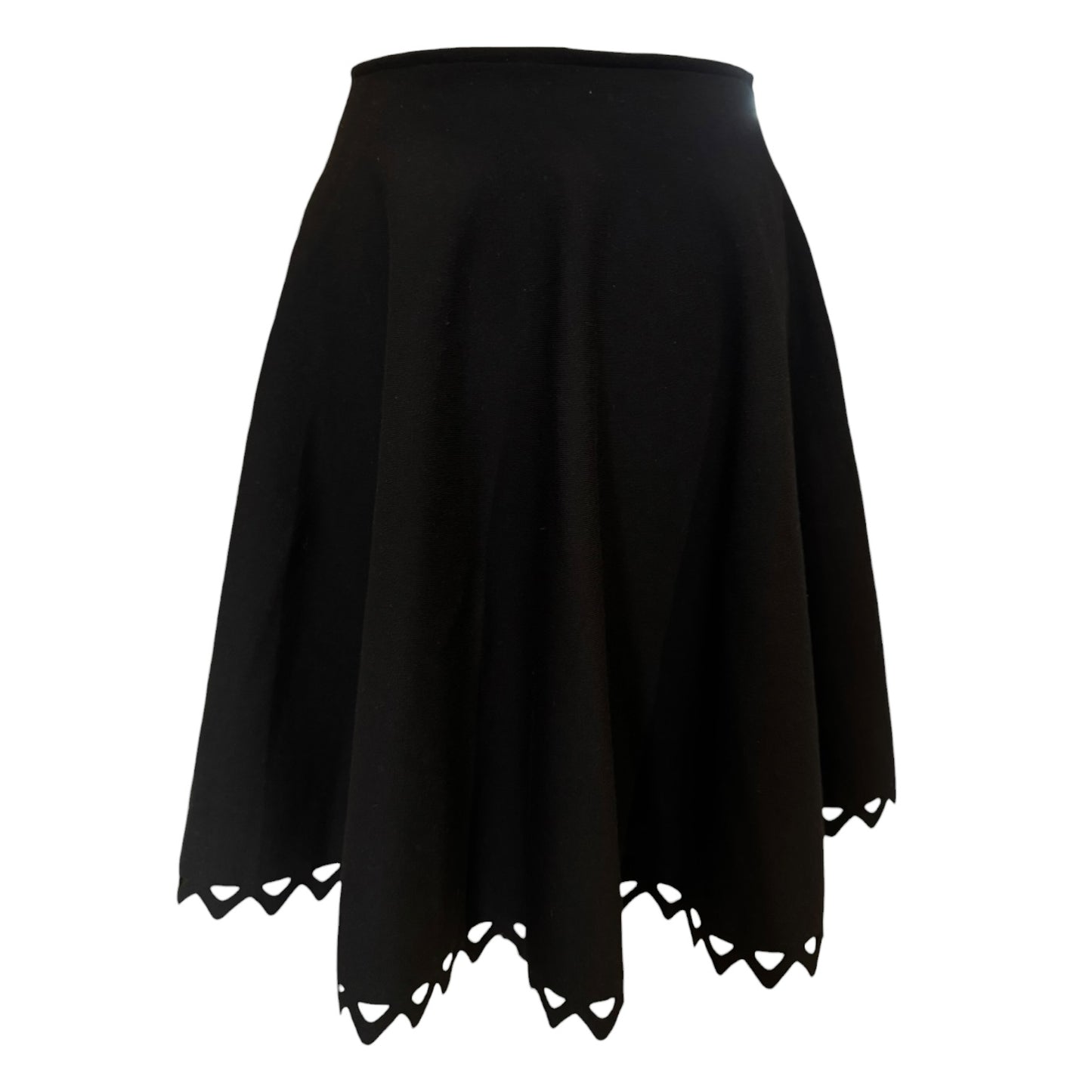 Alaia Woven Mini Cut Out Skirt - 8