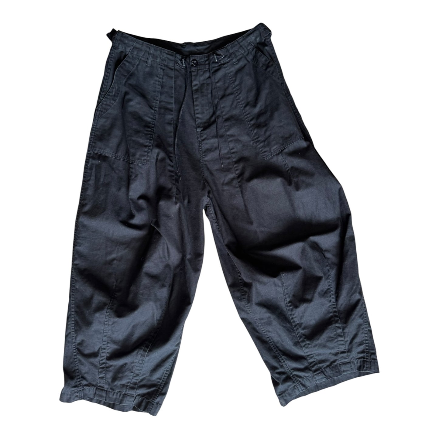 Needles Black Fatigue Trousers - 12