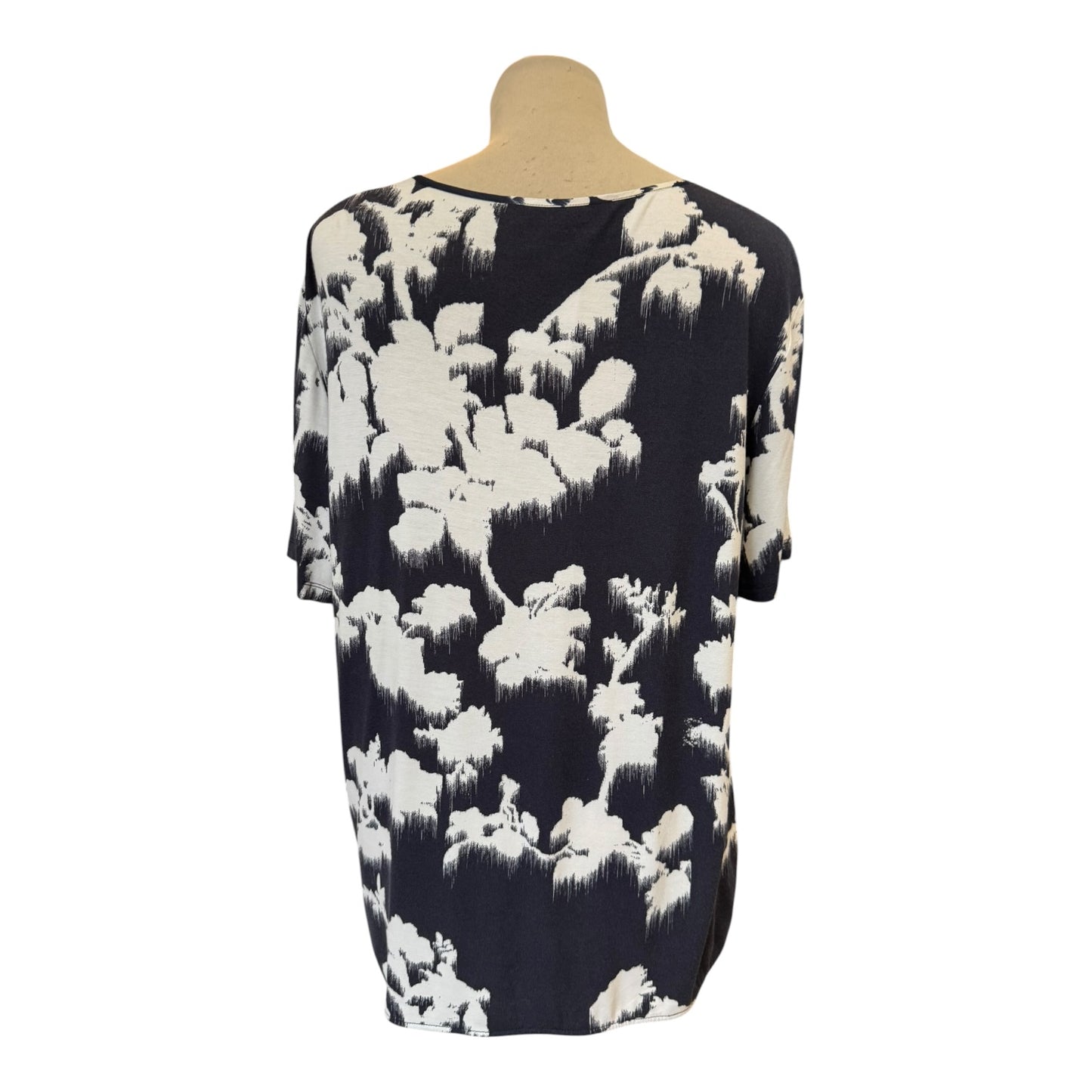 Max Mara Leisure Navy Silk Front Top - 12