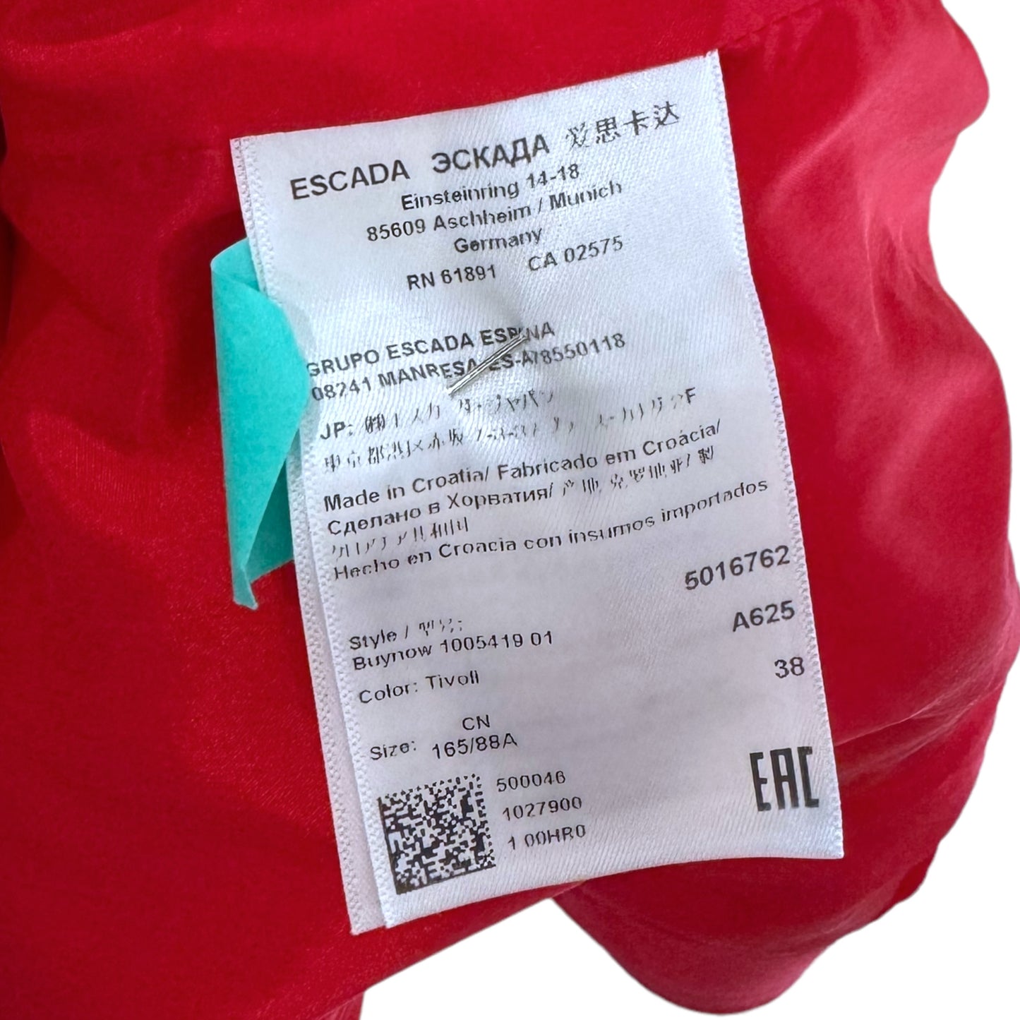 Escada Red Blazer - 12