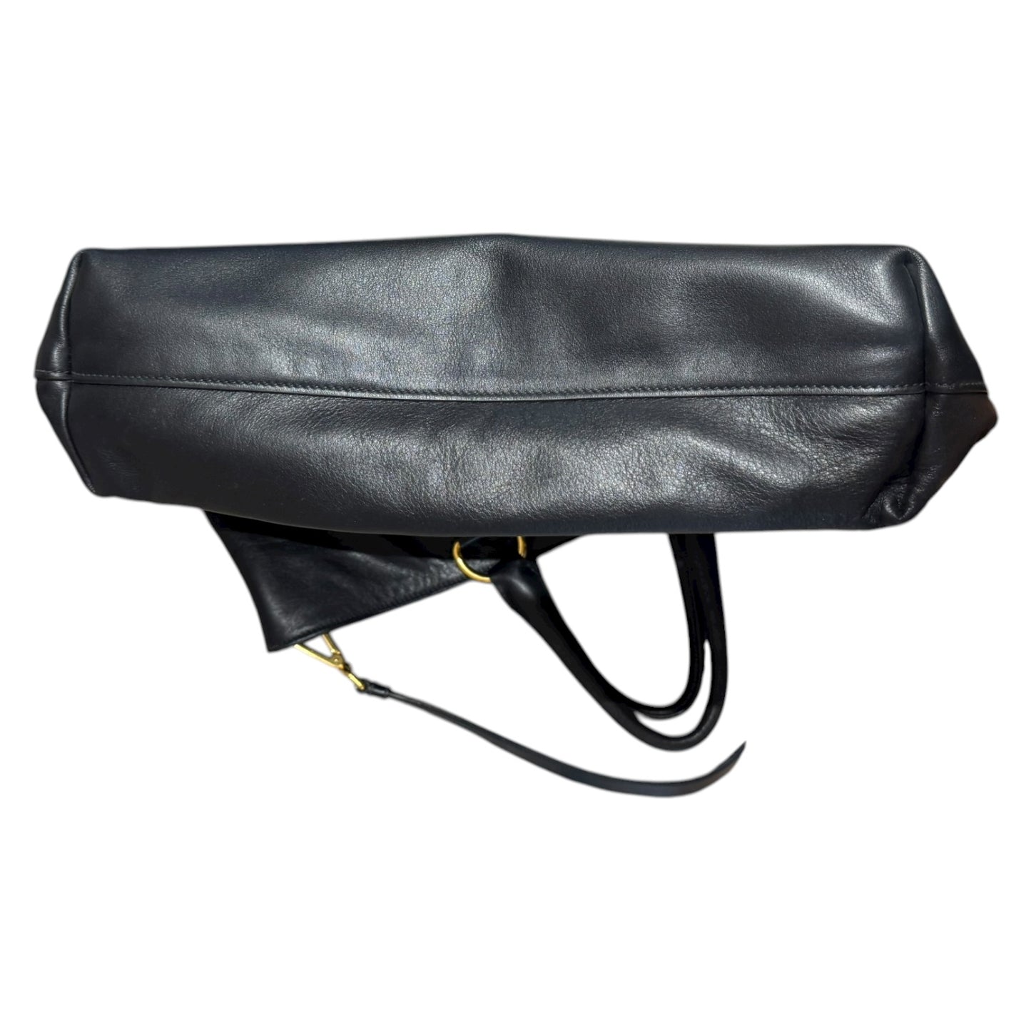 Prada Black Vitello Daino Tote