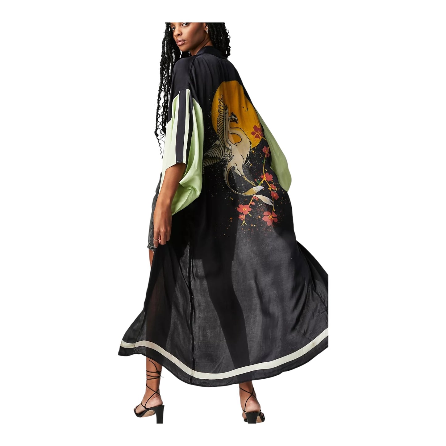 Free People Moon Dance Maxi Robe - One Size