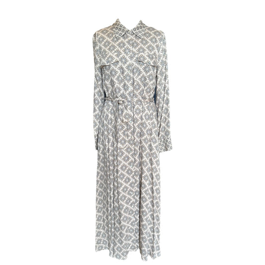 Costa Mani Cream Shirt Dress - 10