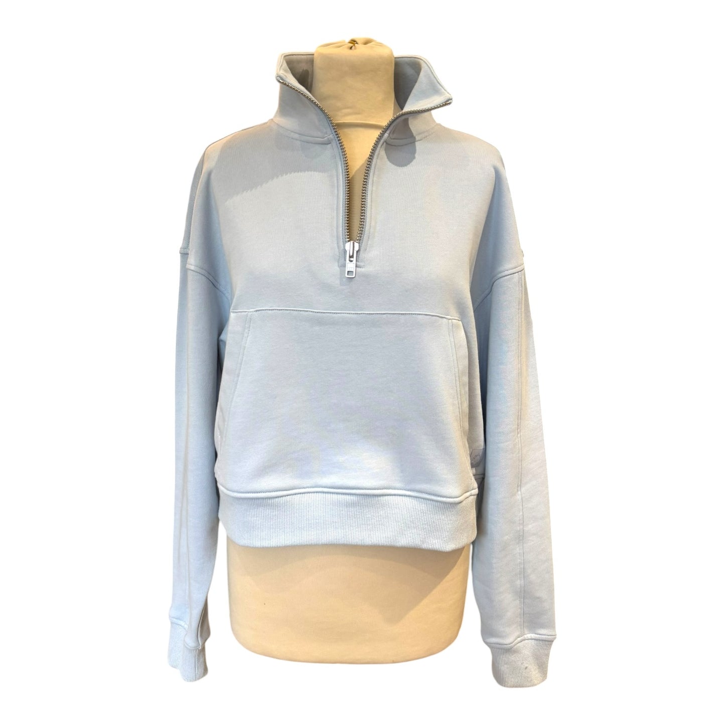 Lilybod Rhianna Blue Quarter Zip Sweater - 10