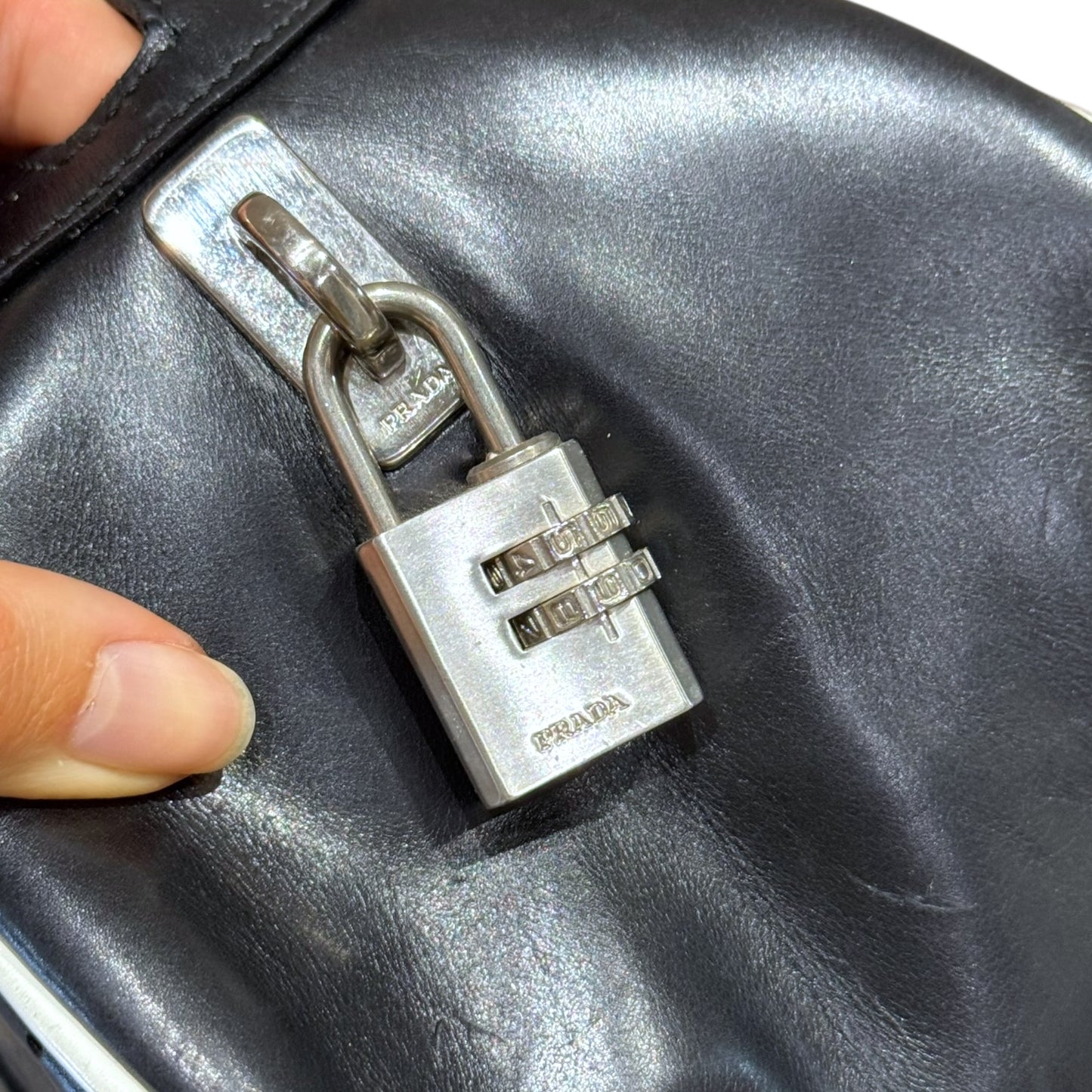 Prada Black Bowling Bag