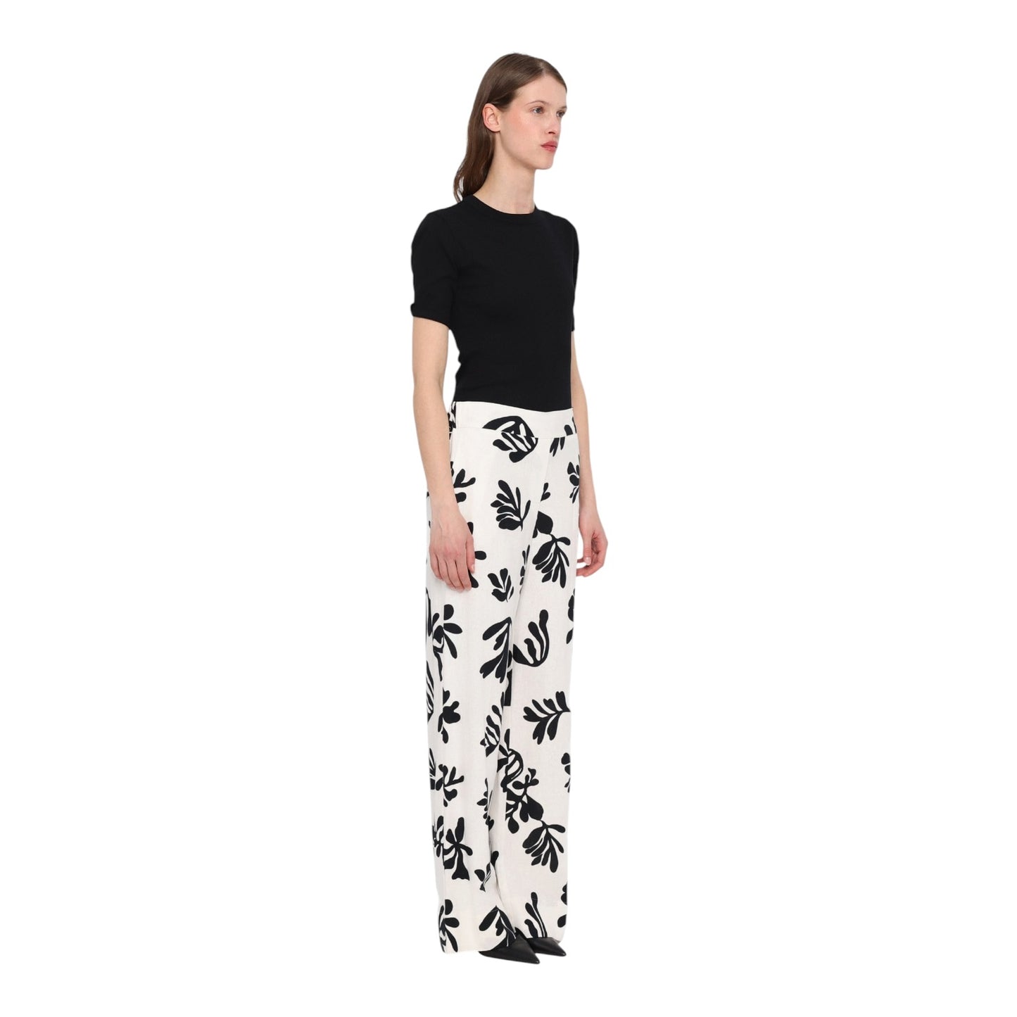 Marella Addotto White and Black Two Piece - 12