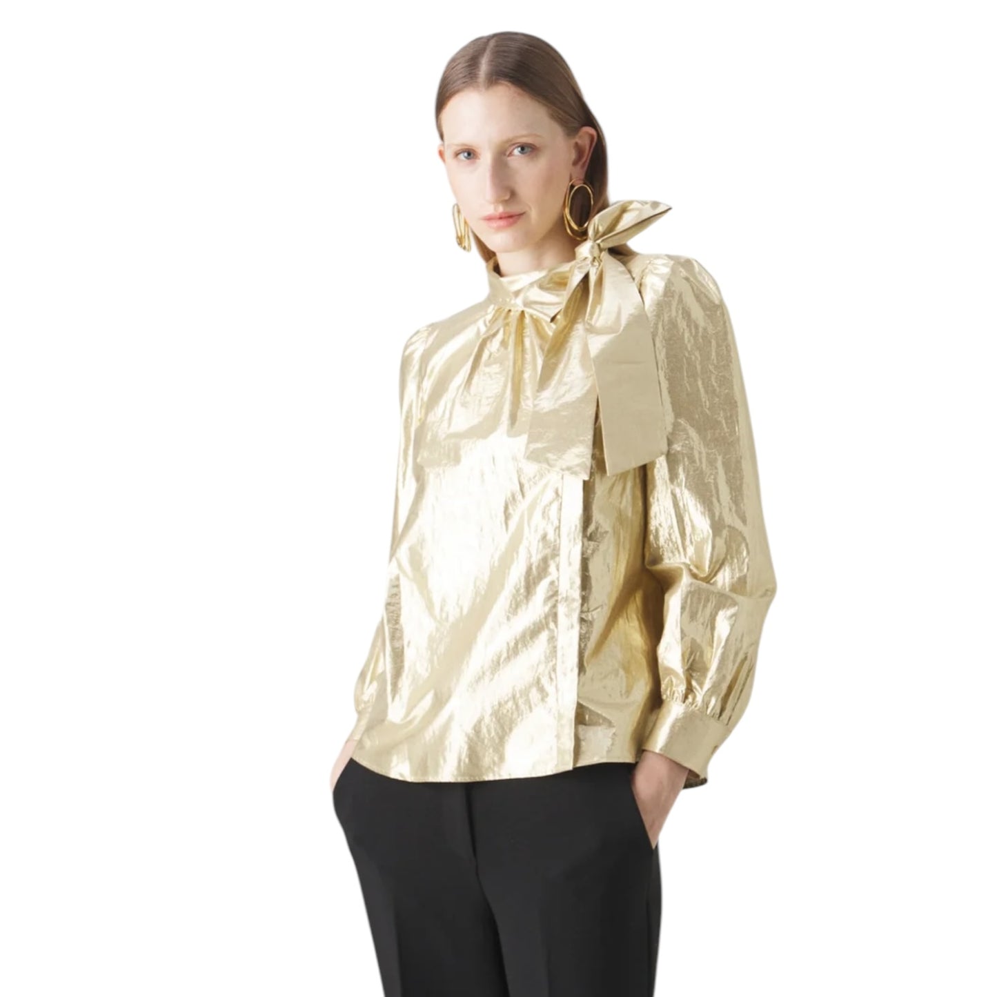 Weekend Max Mara Gold Top - 10