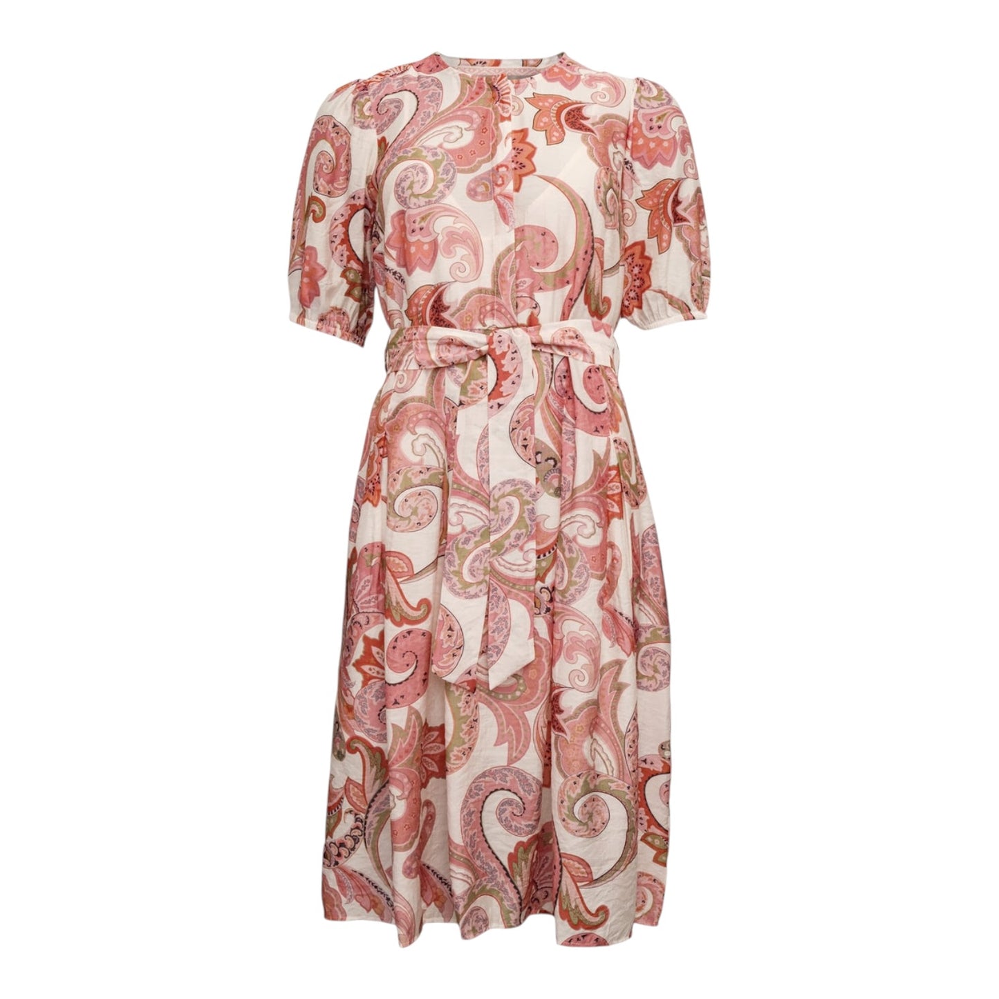 Costa Mani Daffodil Dress in Pink Flower - 10/12 - NEW