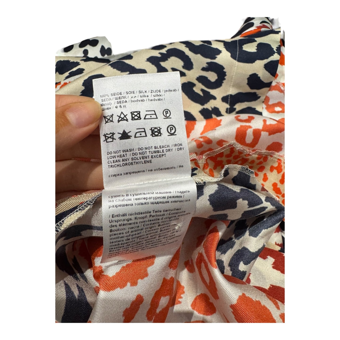 Luisa Cerano Silk Shirt Dress - 12/14 - NEW