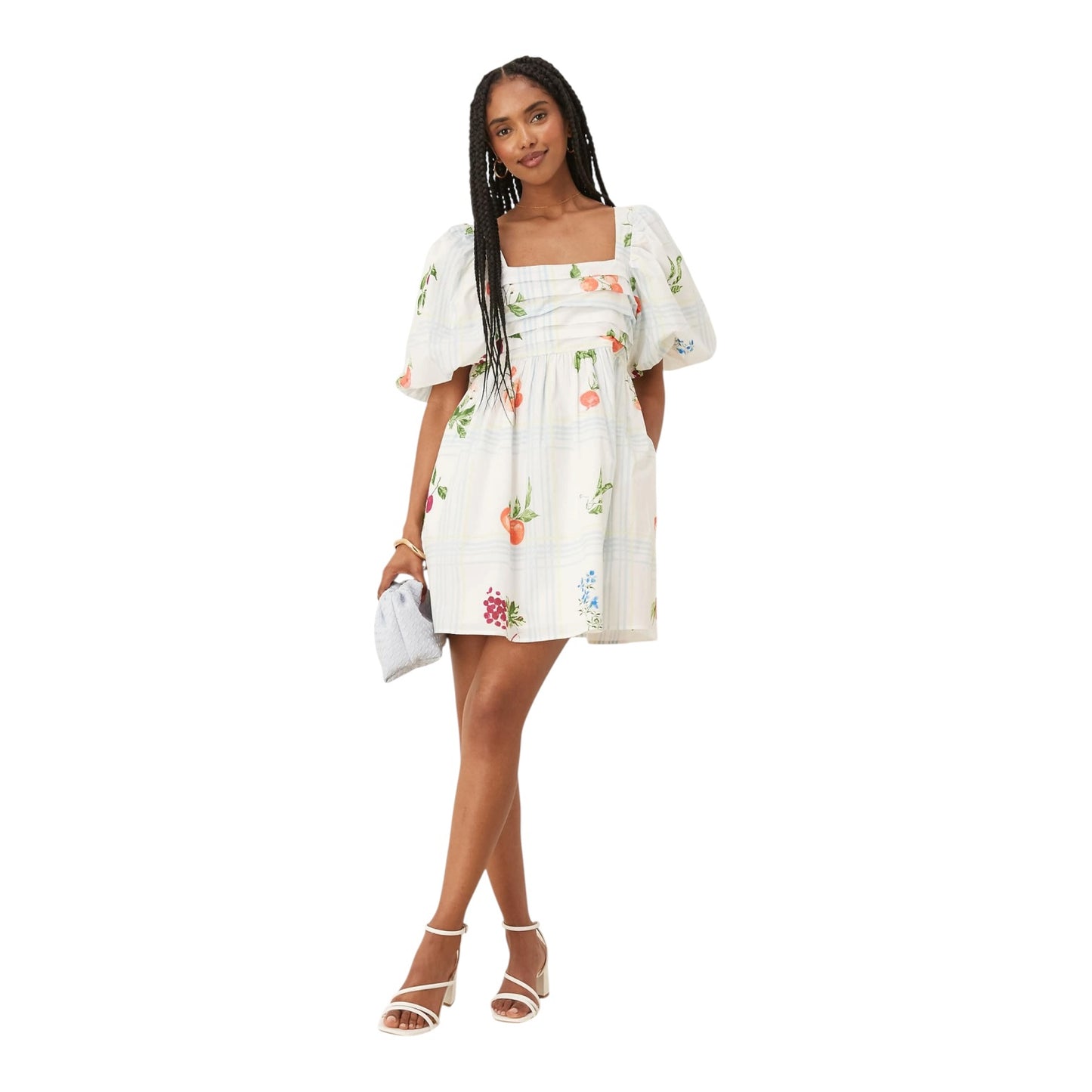 Nobody's Child Nova Puff Sleeve Mini Dress - 10