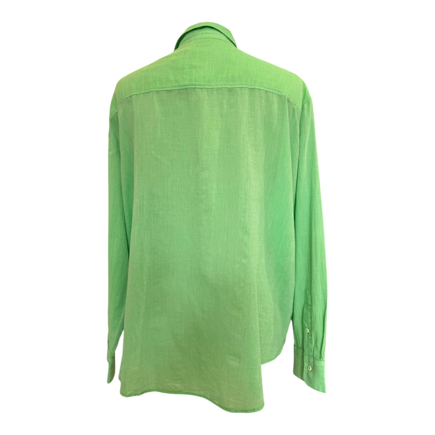 Sacre Coeur Green Cotton Shirt - 12