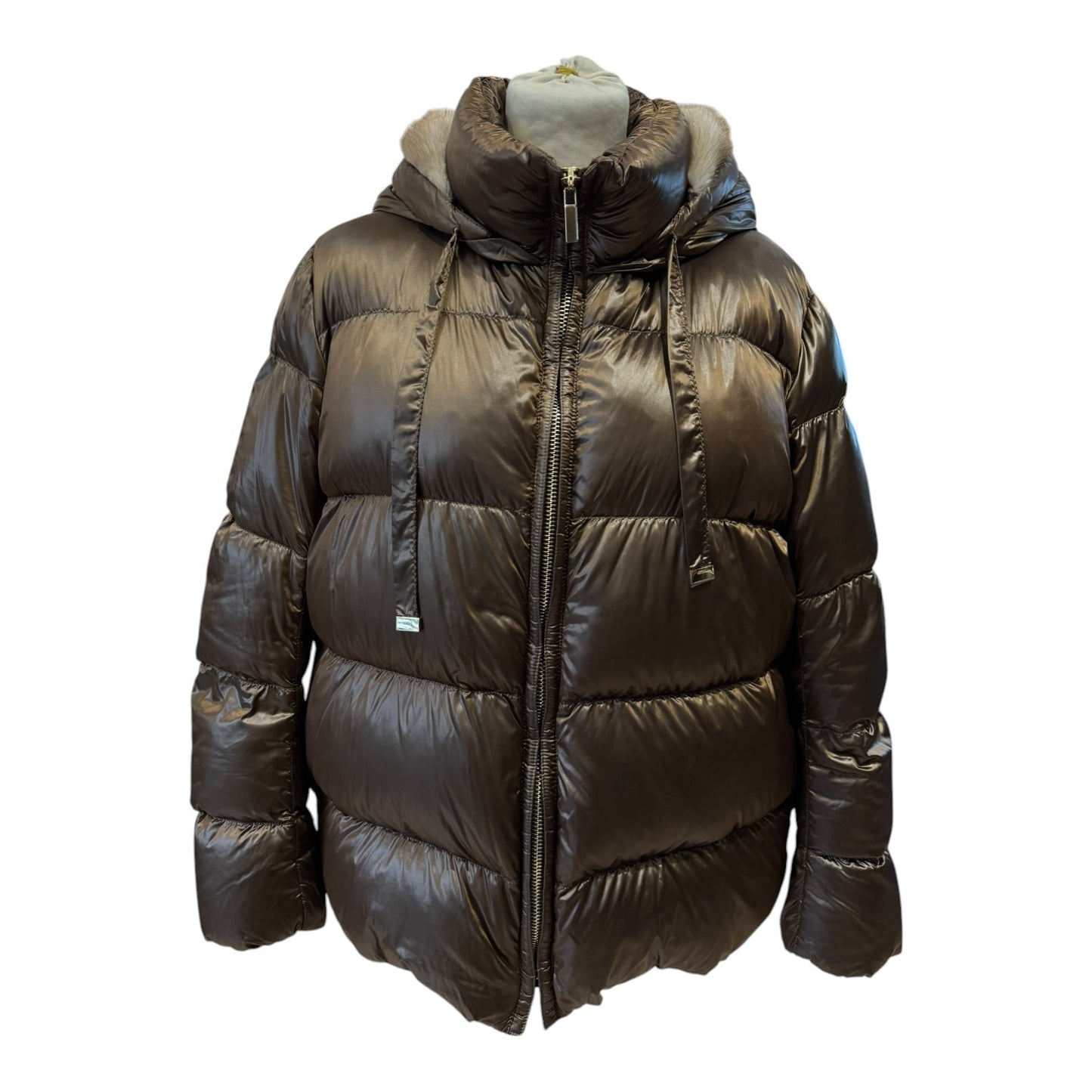 Weekend Max Mara The Cube Bronze Puffer Jacket - 10/12