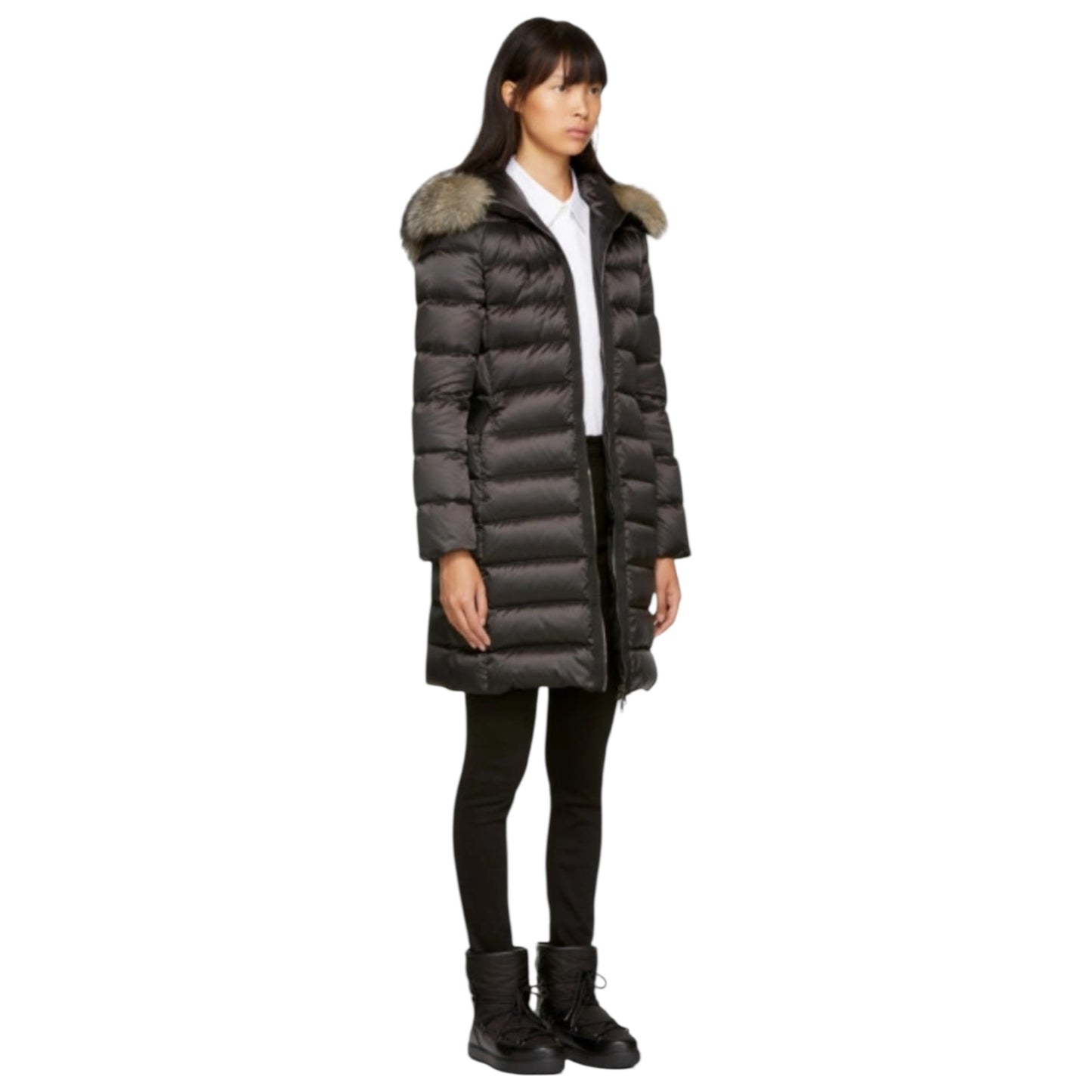 Moncler Black Tinuviel Down Puffer Coat - 8