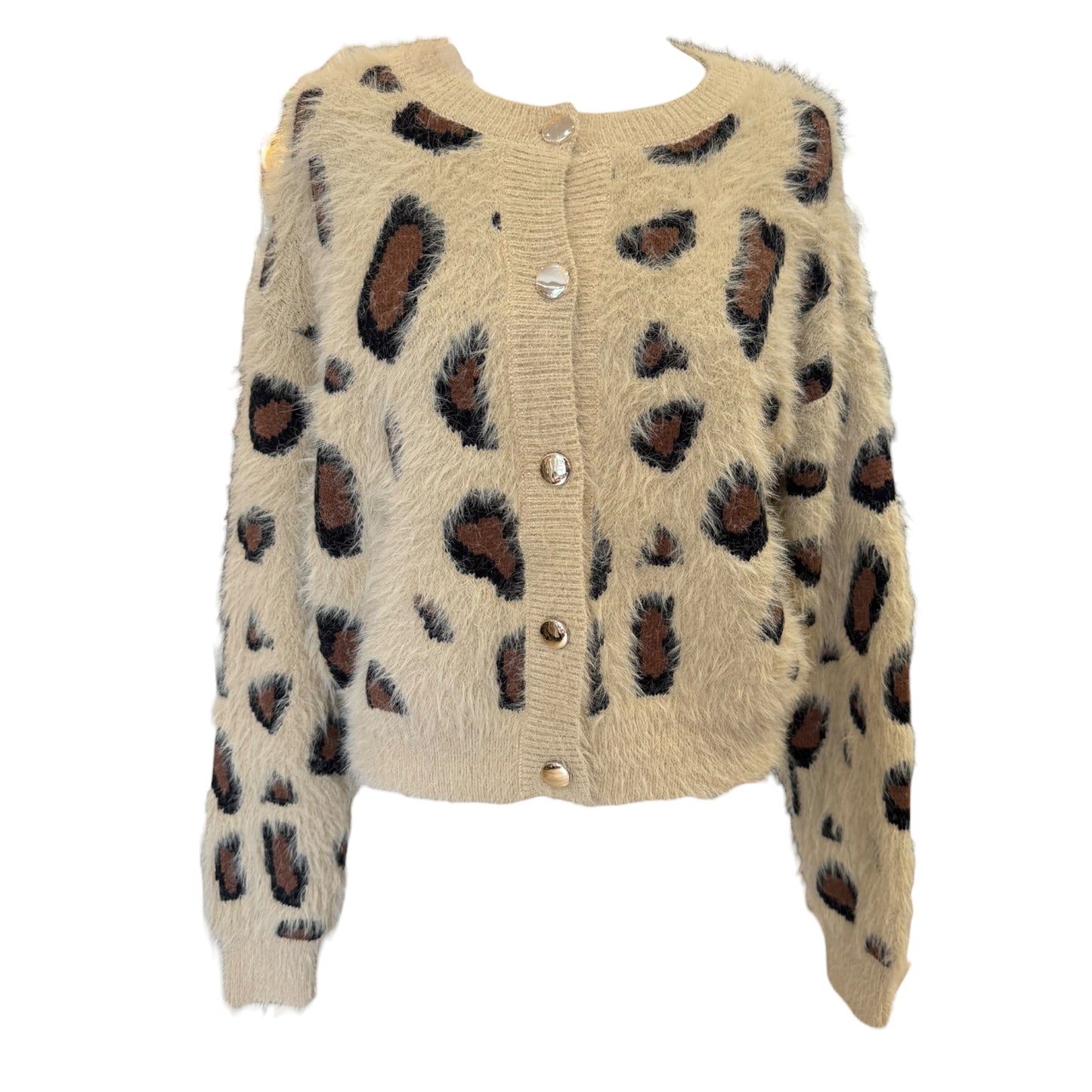 Debut Leopard Fluffy Sweater - 12