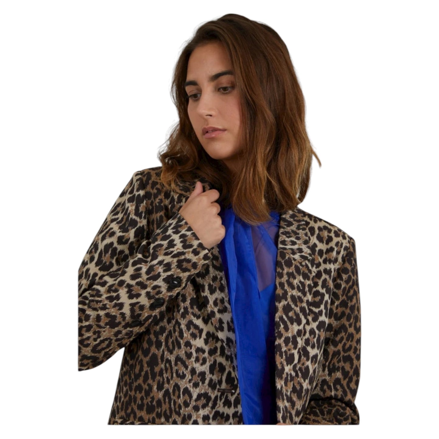 Coster Copenhagen Leopard Relaxed Blazer Jacquard - 12