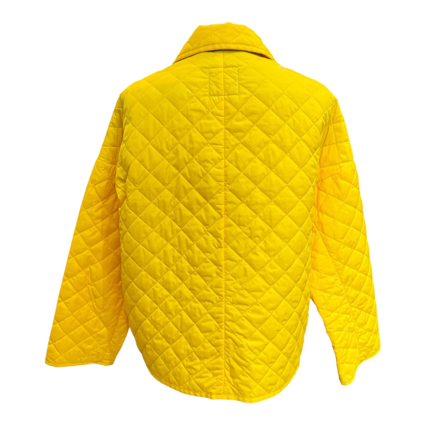 Weekend Max Mara Yellow Quilted Jacket - 10