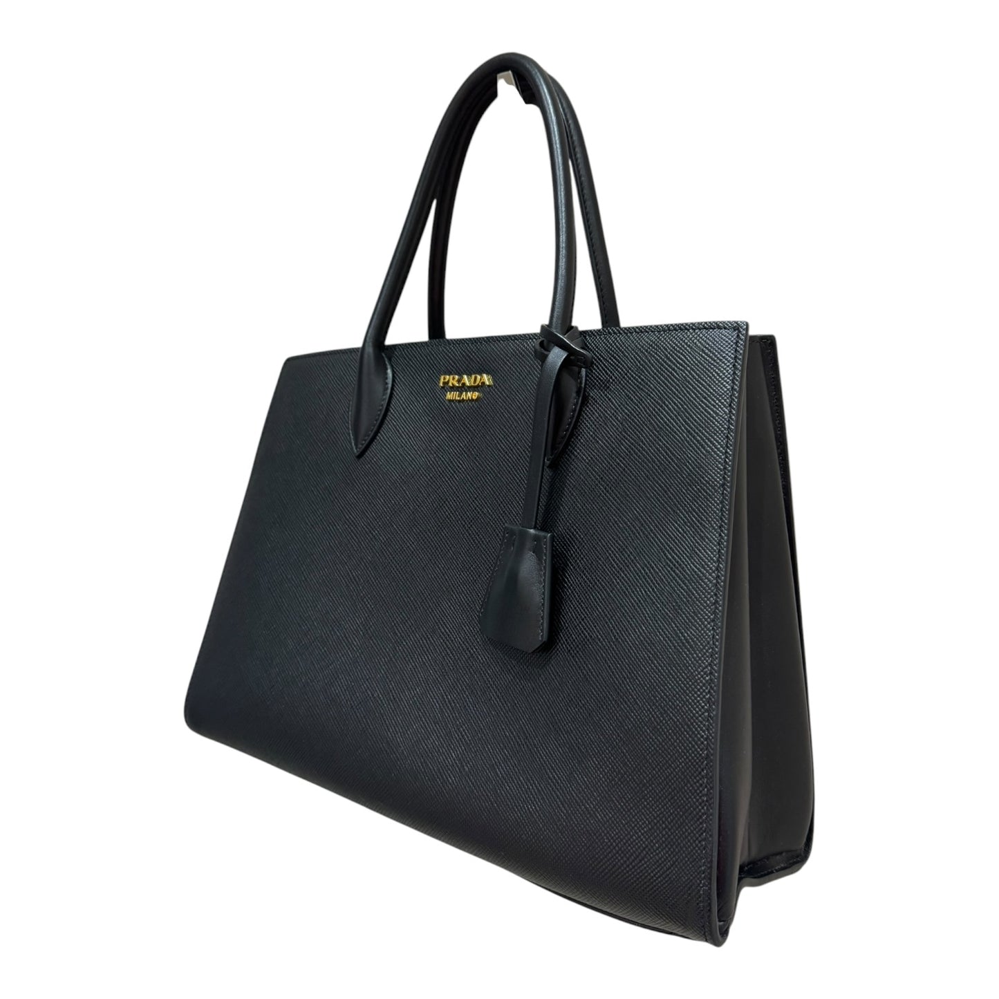 Prada Saffiano Cuir City Bibliotheque Large Tote