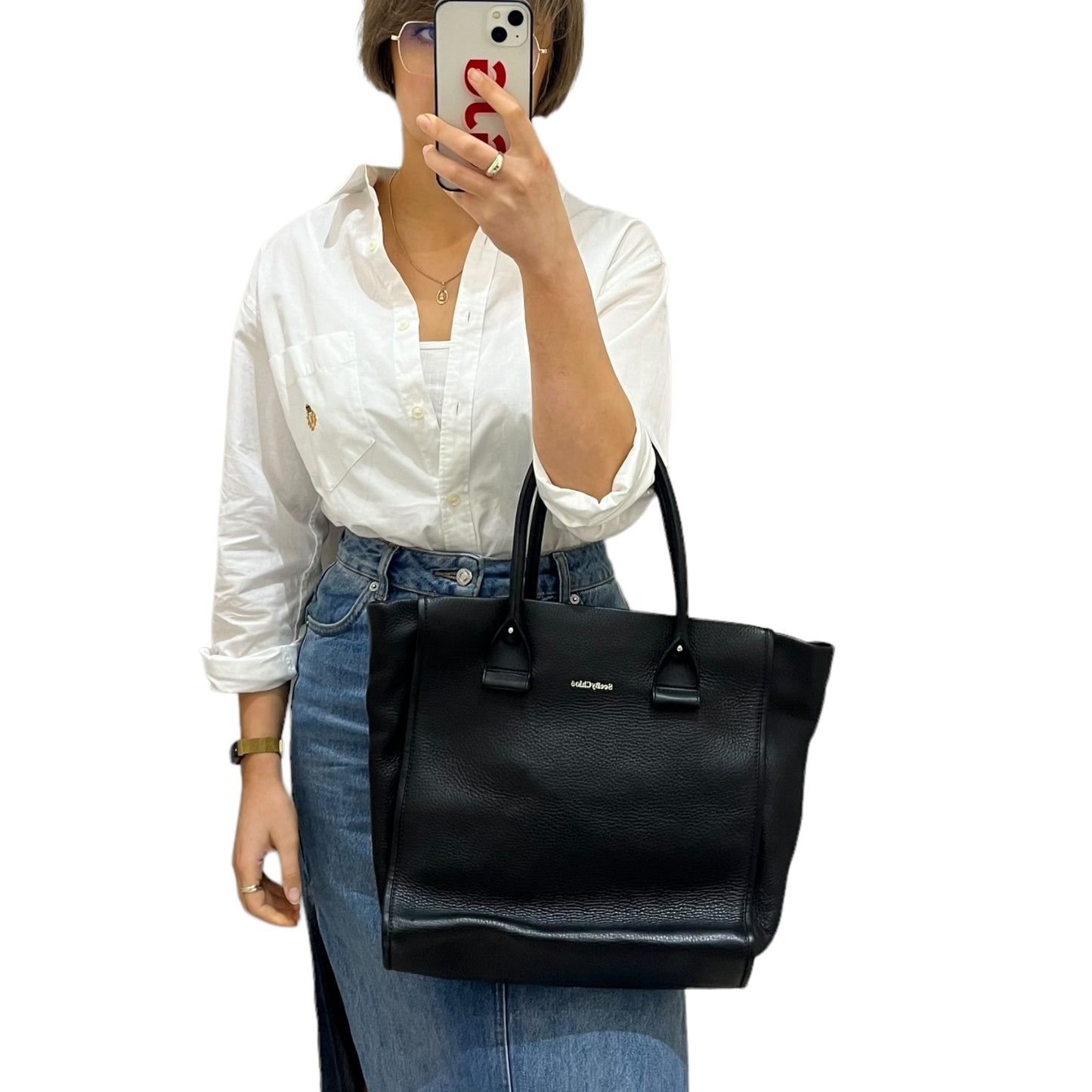 See By Chloe Black Leather Bag