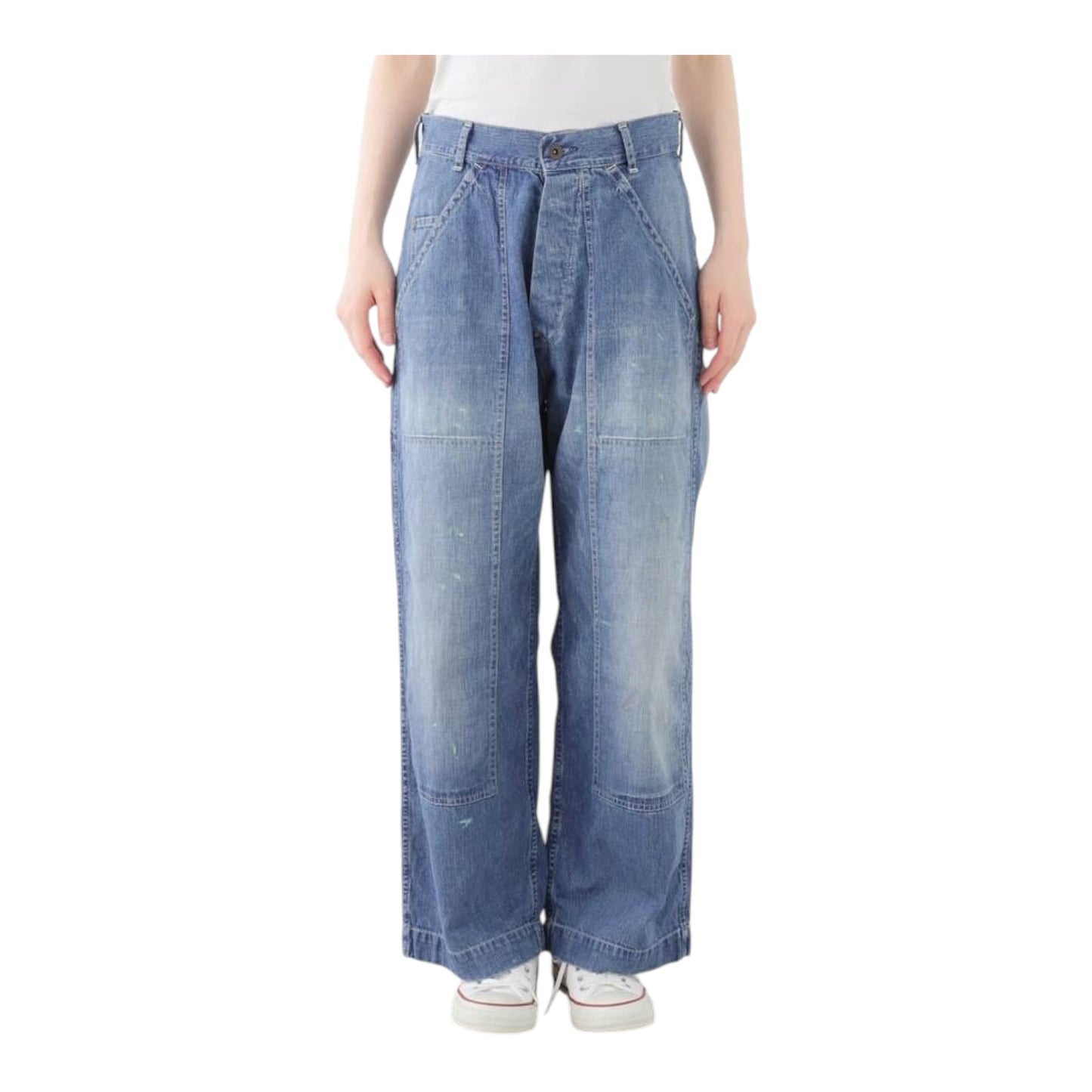 Chimala Double Knee Painter Jeans - 12