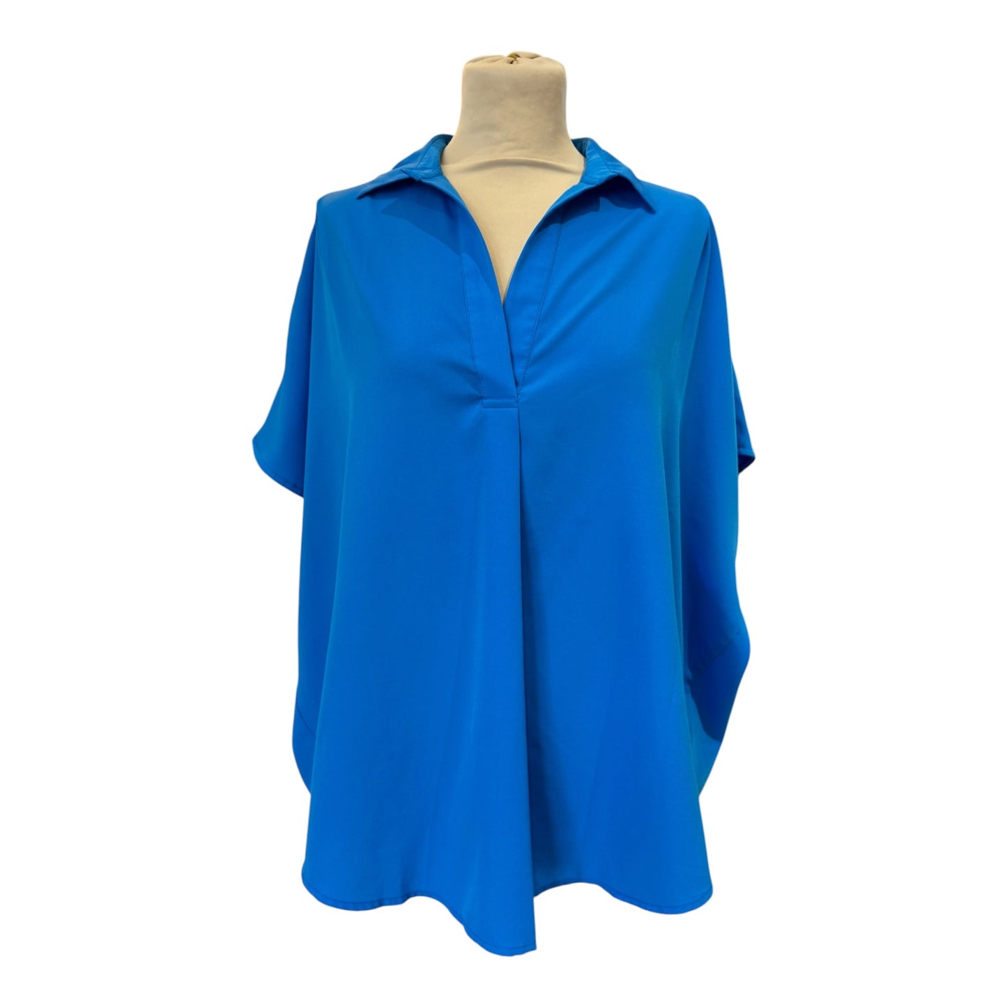 French Connection Blue Sleeveless Top - 14