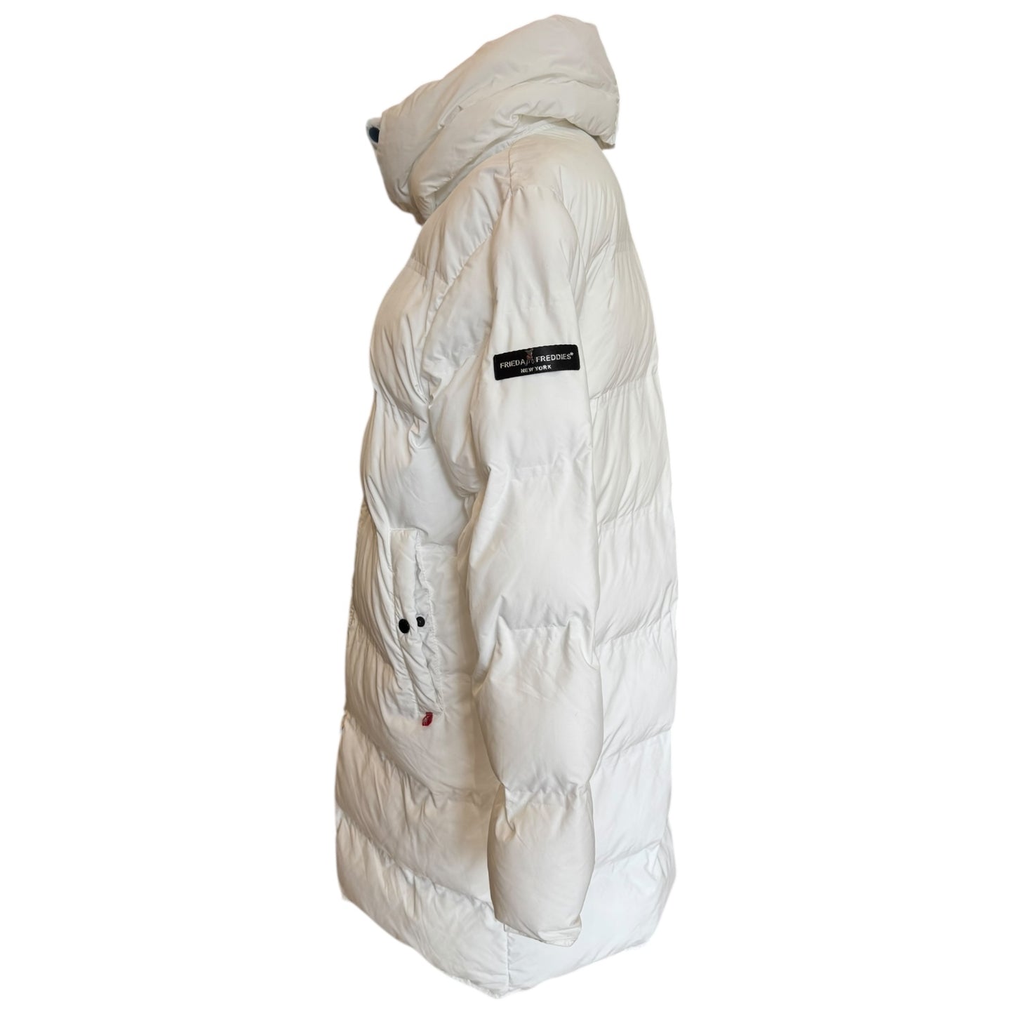 Frieda & Freddies White Puffer Coat - 12
