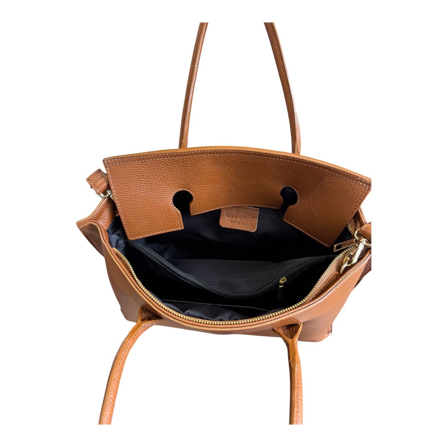 Borse N Pelle Tan Leather Bag