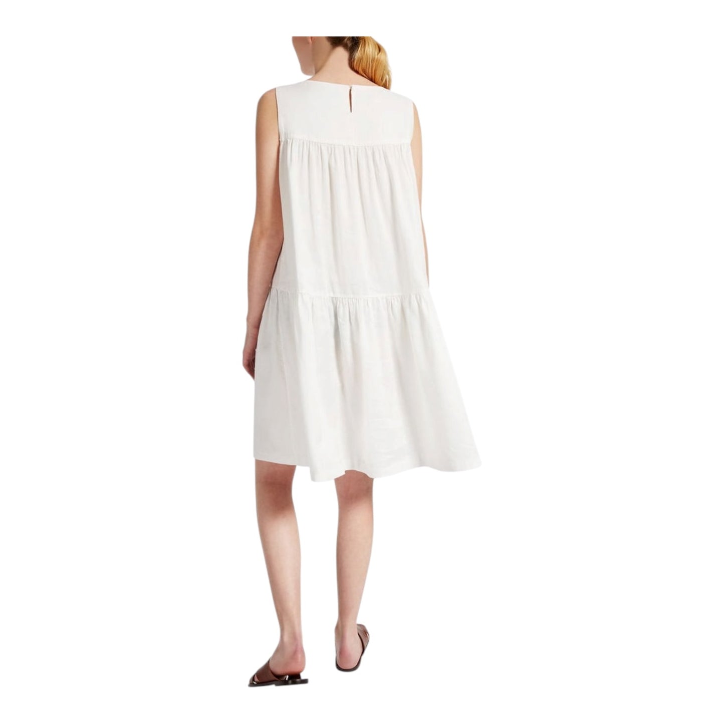 Weekend Max Mara Ramie Canvas Dress - 8