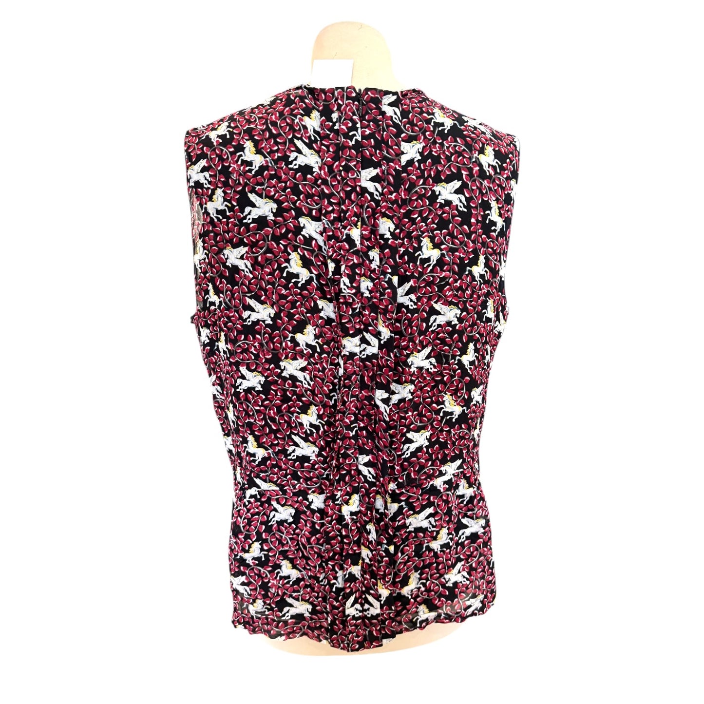 Bimba Y Lola Unicorn Print Sleeveless Top - 12/14