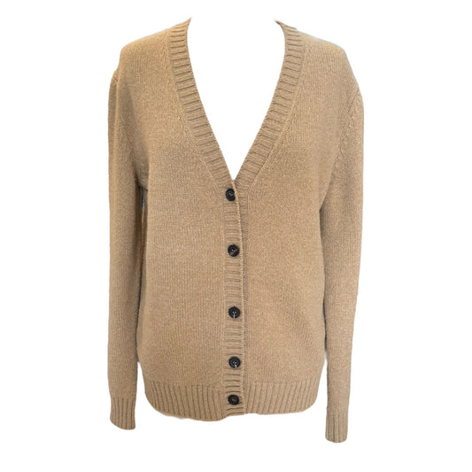 Prada Beige Longline Wool and Cashmere Cardigan - 10/12