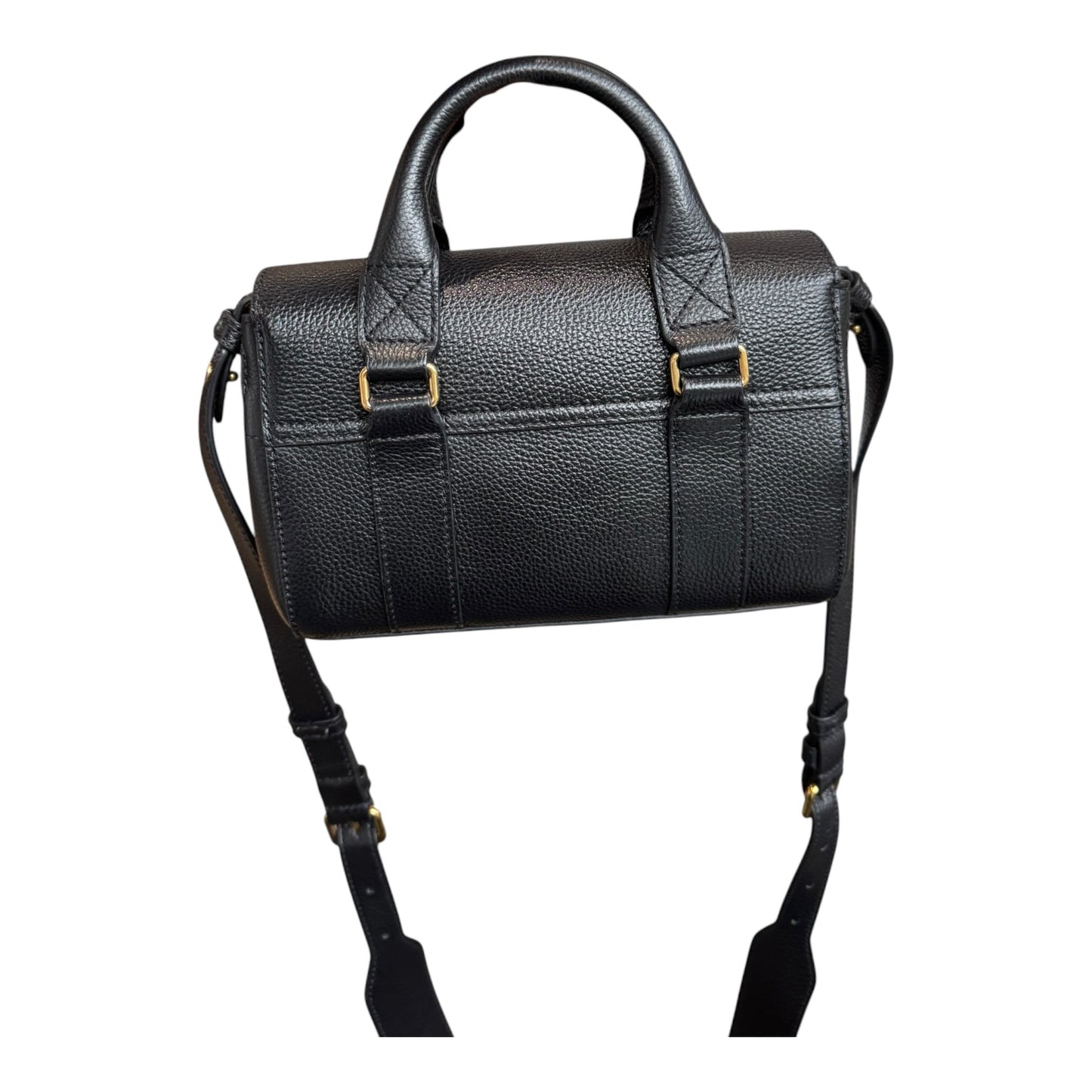 Mulberry Mini Bayswater Black Small Classic Grain